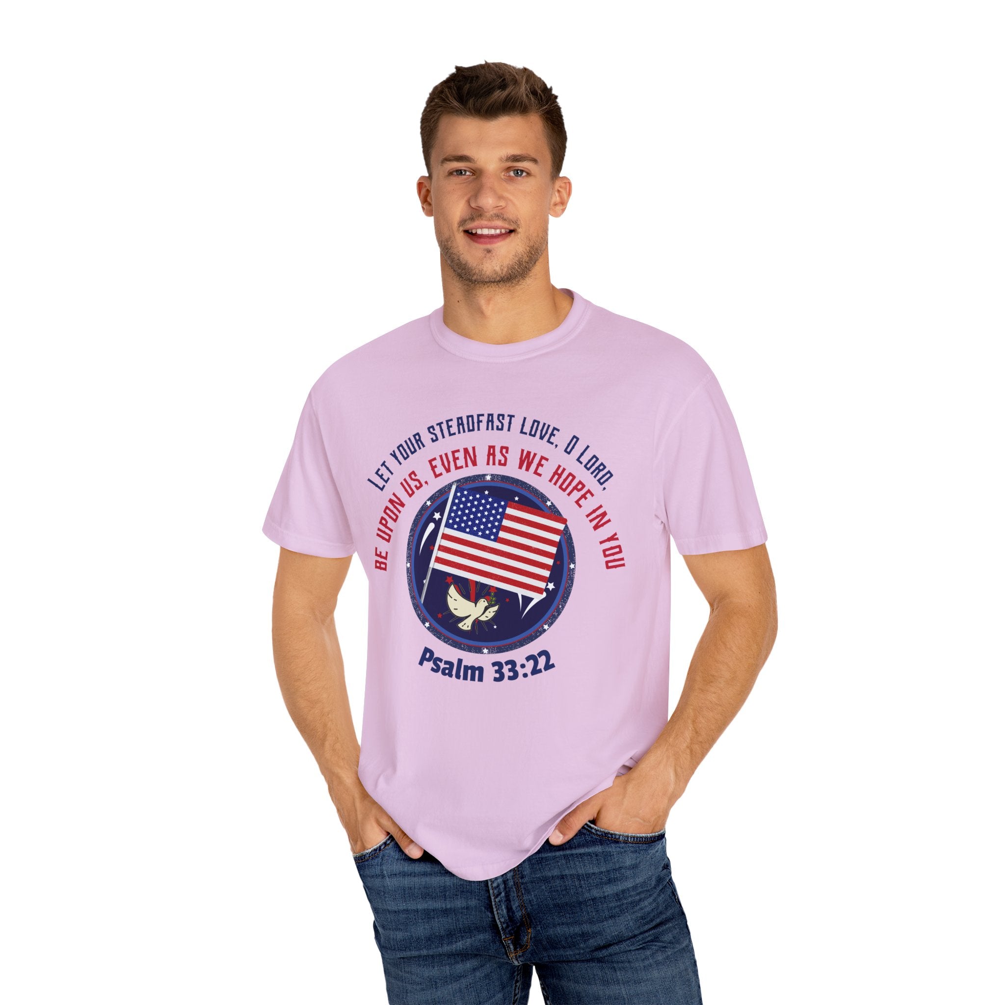 Unisex Tee - Inspired on Psalm 33:22 - Unfailing love