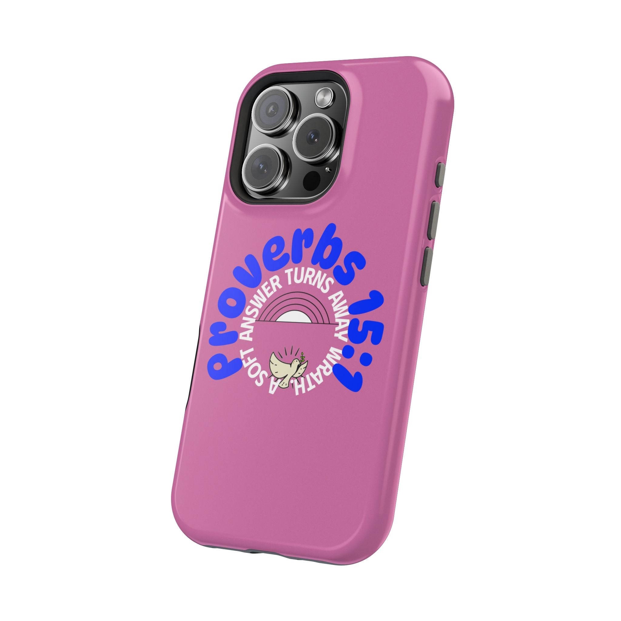 Stylish Magnetic Phone Case Proverbs verse Christian theme - Perfect Gift for Friends, Unique Phone Accessories, Trendy Cases for Her, Personalized Mobile Covers, [...]