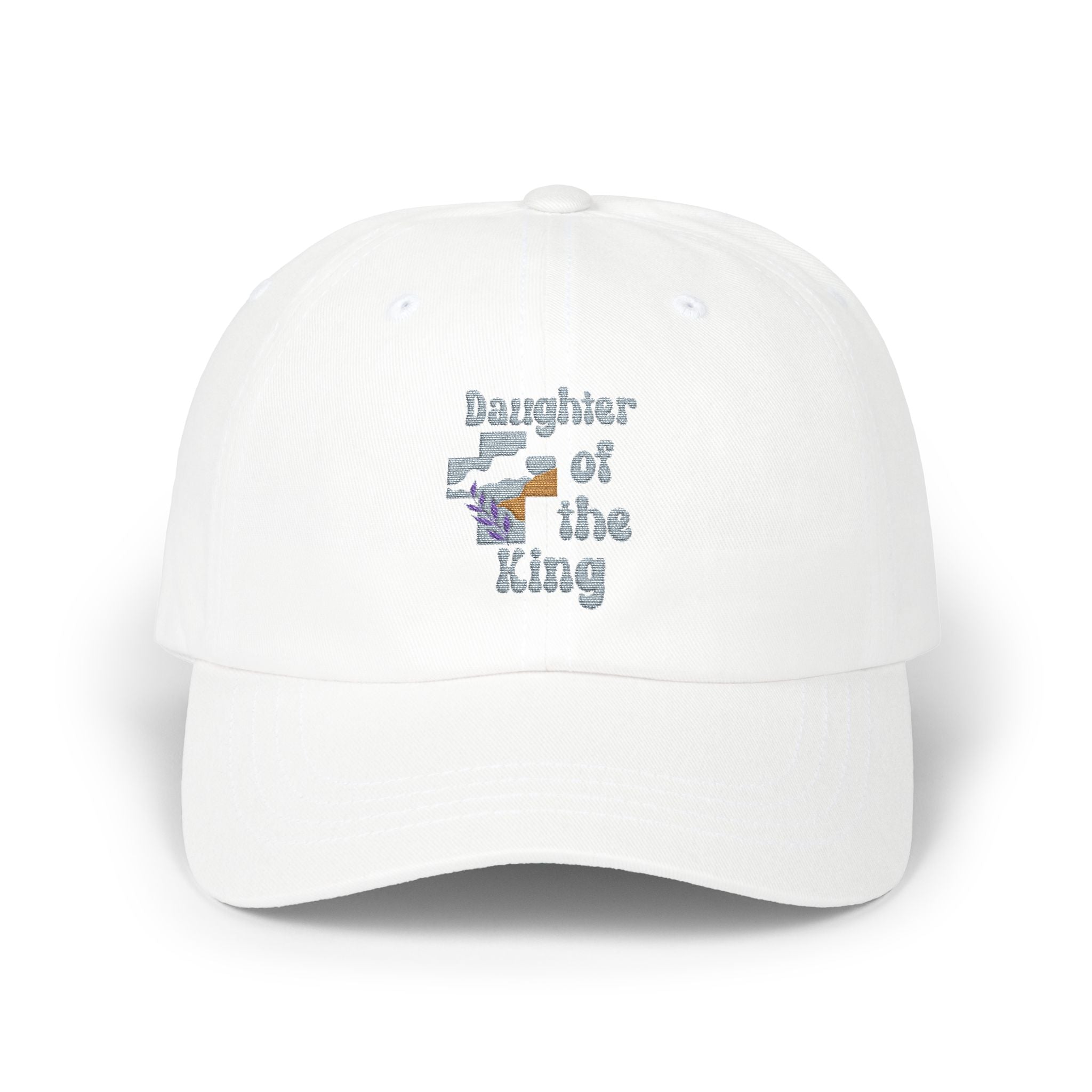 Daughter of the king cap, Classic Christian Cap with Scripture, Christian Faith Accessories, Gift for her, Woman of God