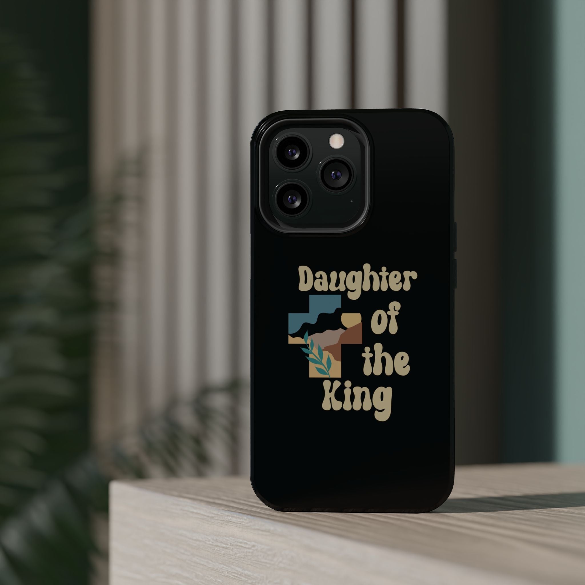 Daughter of the King - Magnetic Phone Case Christian theme - Perfect Gift for Friends, Unique Phone Accessories, Trendy Cases for Her, Personalized Mobile Covers, [...]