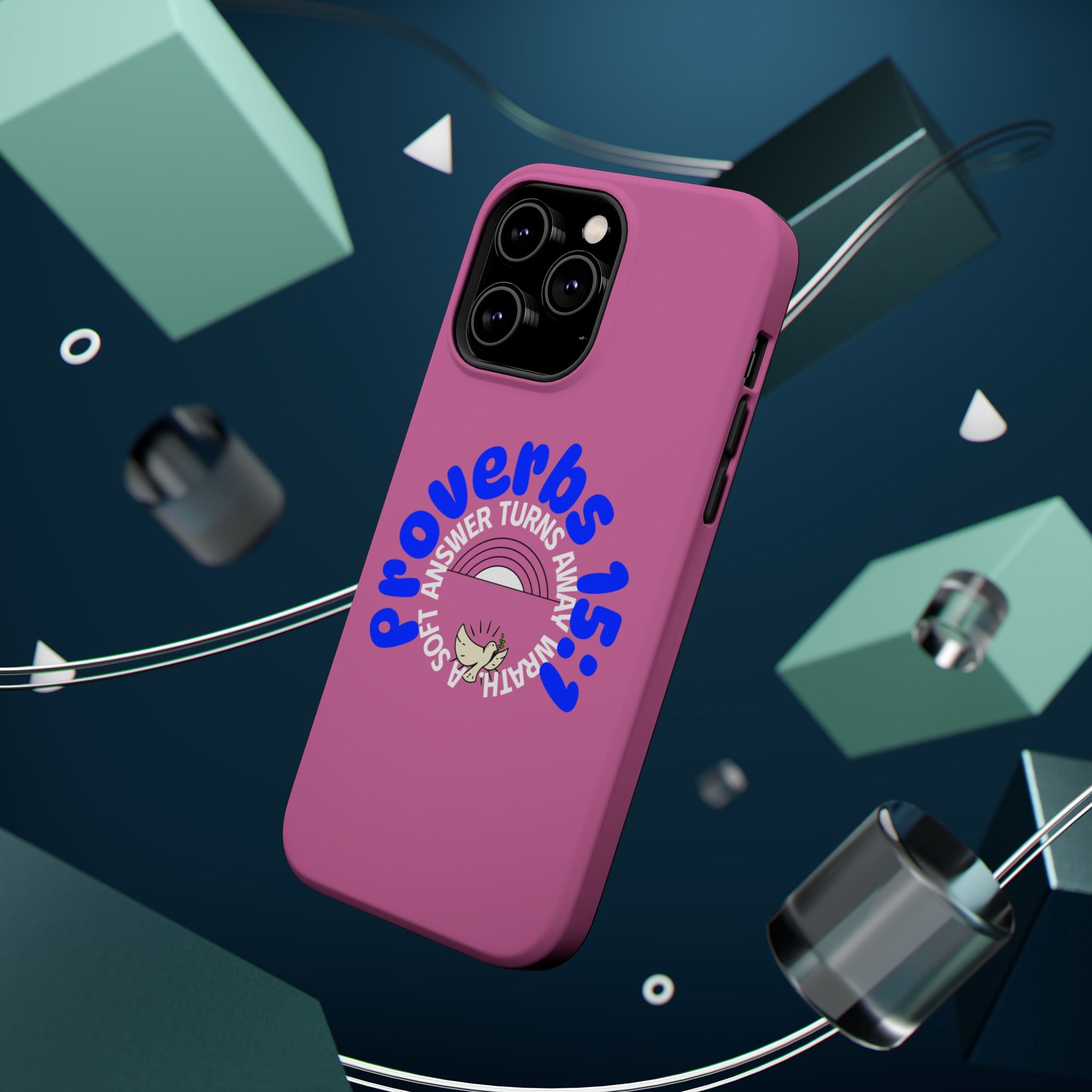 Stylish Magnetic Phone Case Proverbs verse Christian theme - Perfect Gift for Friends, Unique Phone Accessories, Trendy Cases for Her, Personalized Mobile Covers, [...]