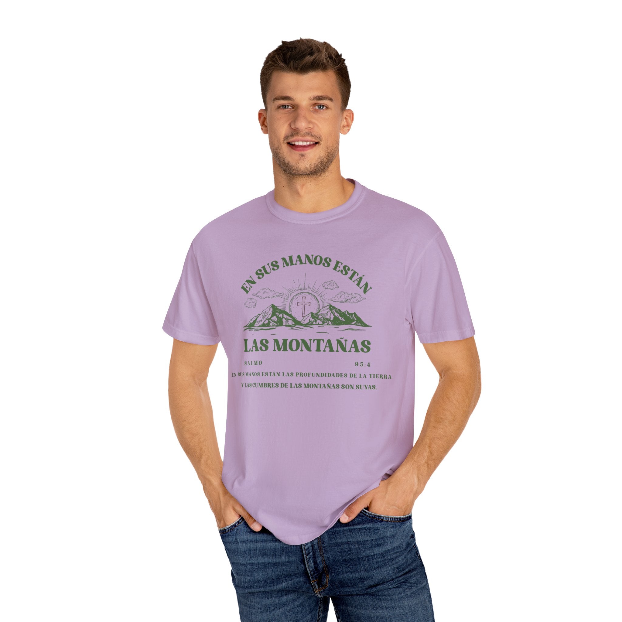Christian Spanish T-shirt. Salmo 95:4. Para el,  y para ella.