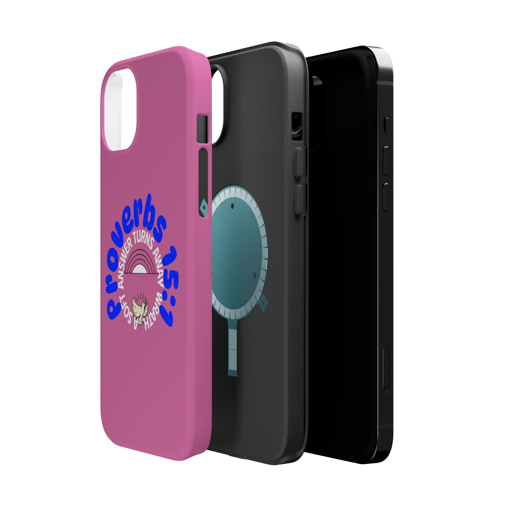 Stylish Magnetic Phone Case Proverbs verse Christian theme - Perfect Gift for Friends, Unique Phone Accessories, Trendy Cases for Her, Personalized Mobile Covers, [...]