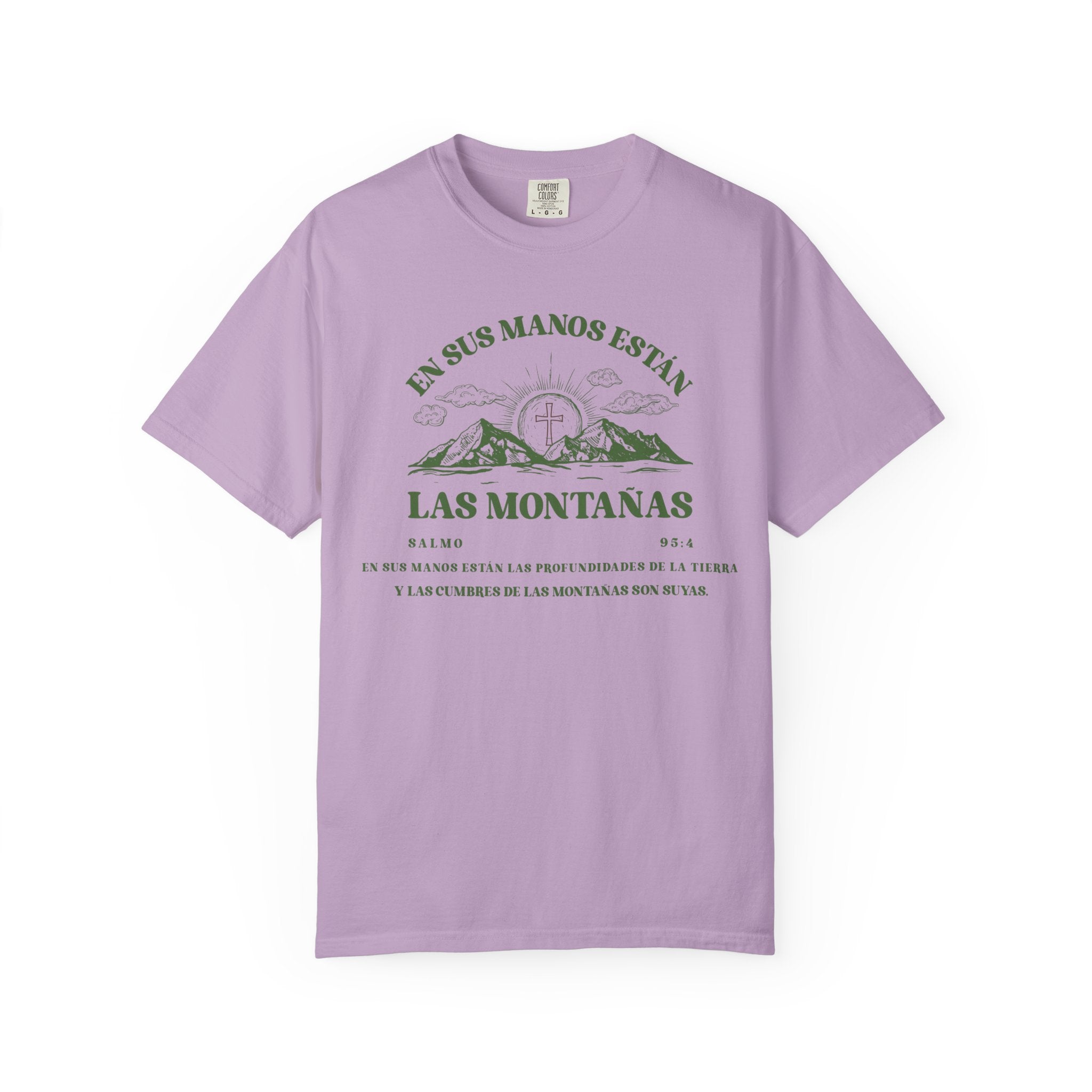 Christian Spanish T-shirt. Salmo 95:4. Para el,  y para ella.