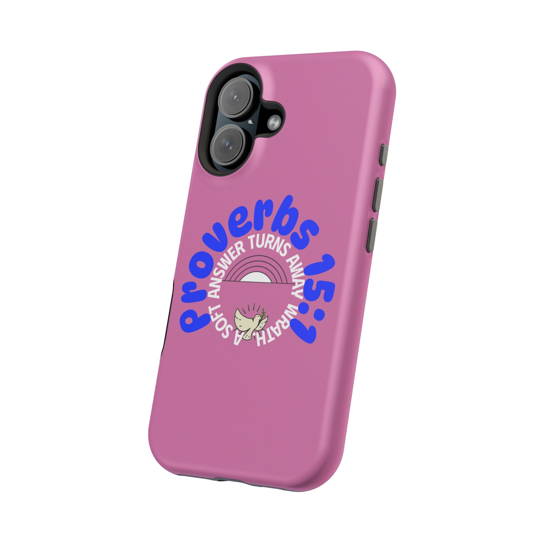 Stylish Magnetic Phone Case Proverbs verse Christian theme - Perfect Gift for Friends, Unique Phone Accessories, Trendy Cases for Her, Personalized Mobile Covers, [...]