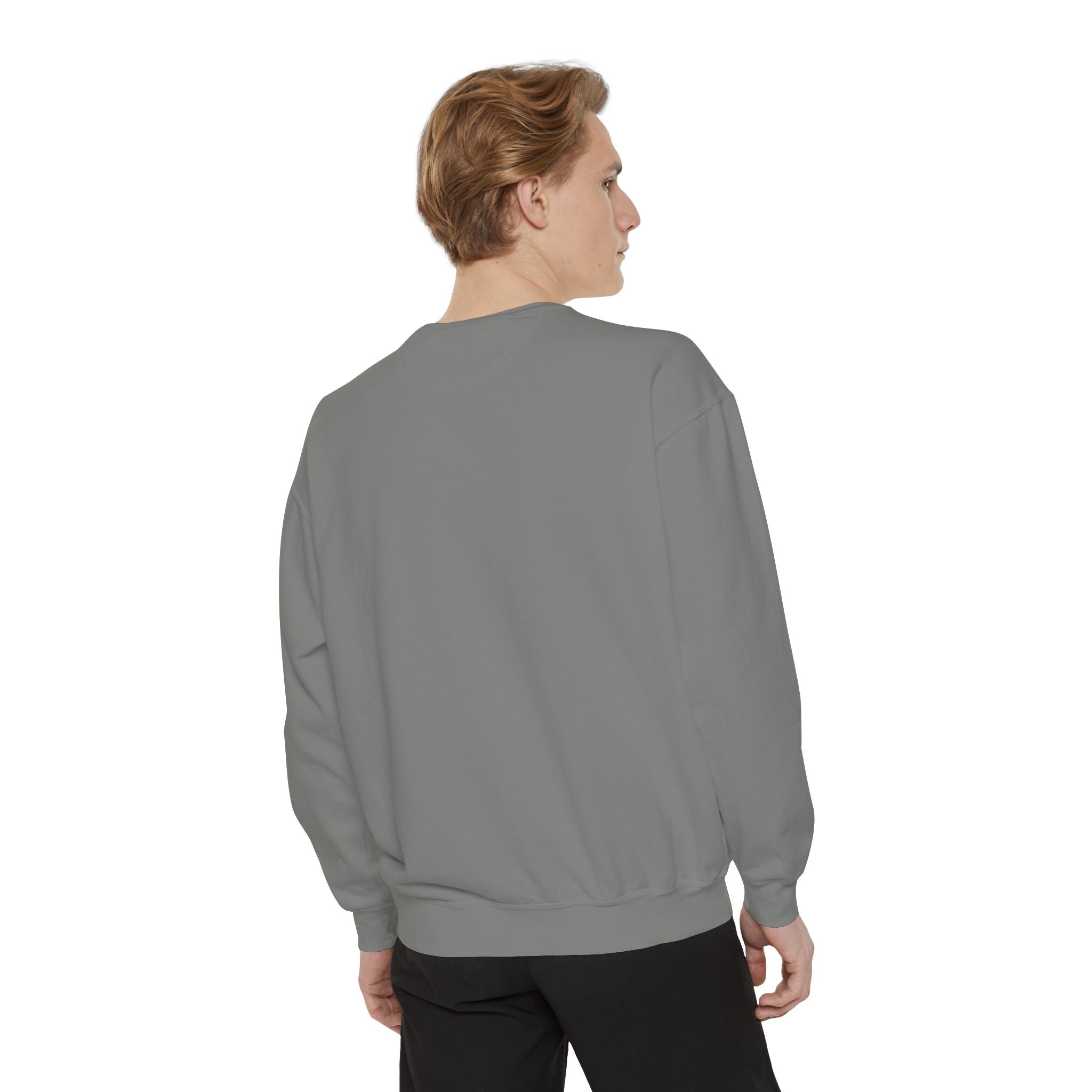 Faith-Inspired Unisex Sweatshirt.  Perfect for Church, Gift for Christian People.  Faith-Inspired message "I Can't but I know a Guy" Christ, Jesus.