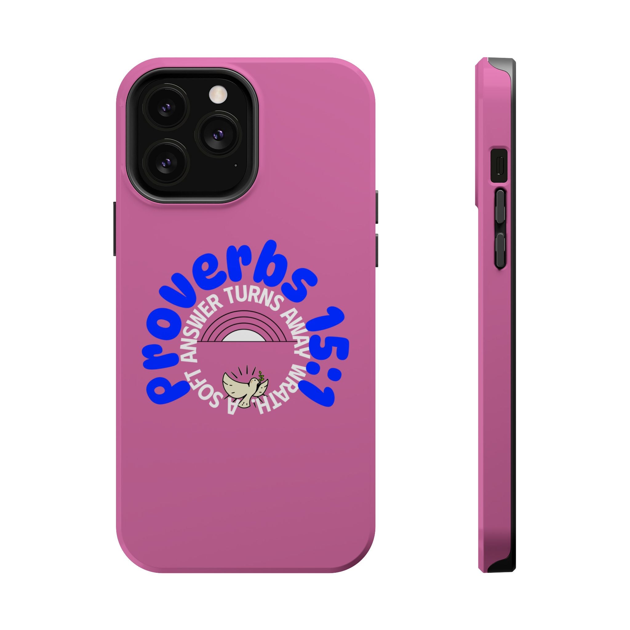 Stylish Magnetic Phone Case Proverbs verse Christian theme - Perfect Gift for Friends, Unique Phone Accessories, Trendy Cases for Her, Personalized Mobile Covers, [...]