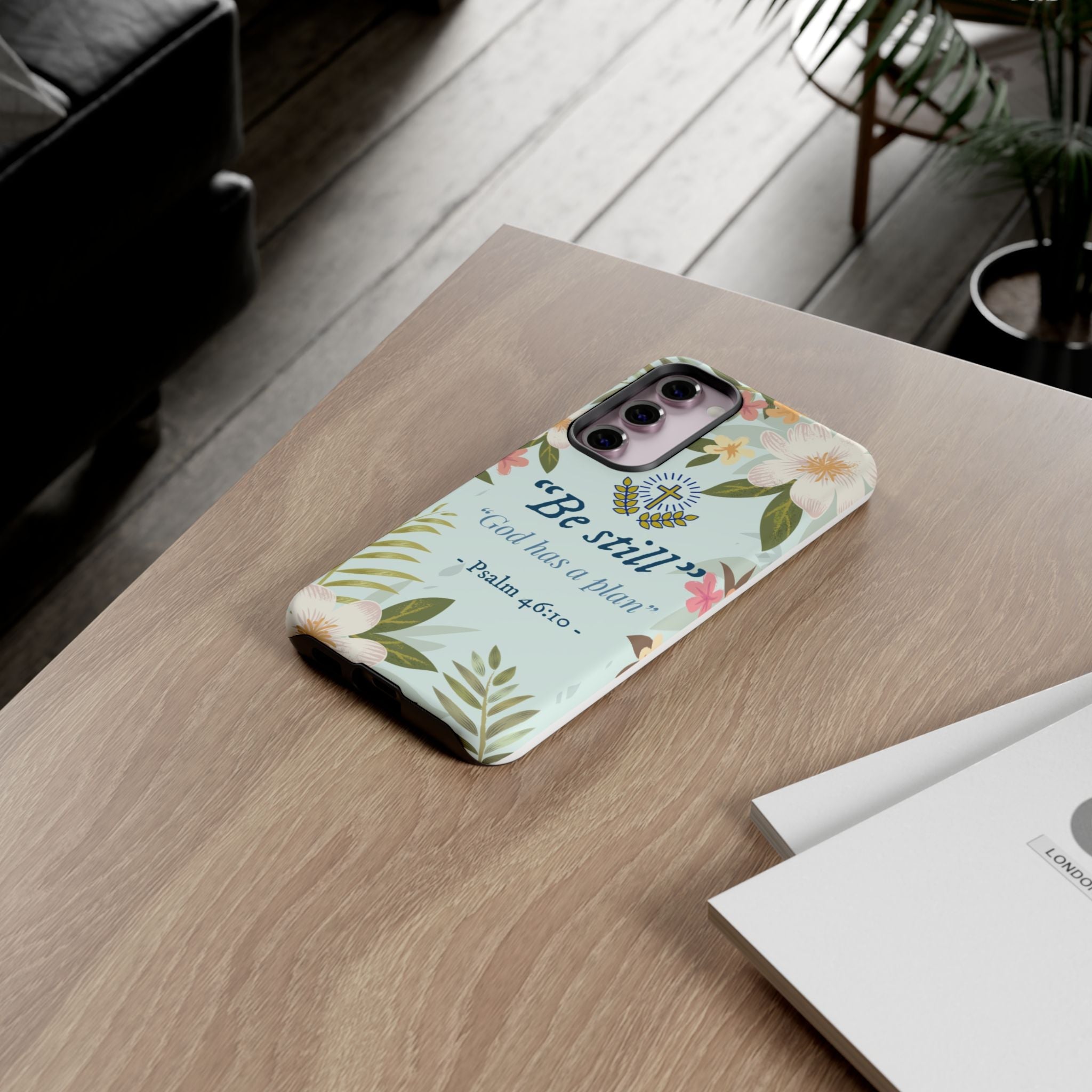 Floral Bible Verse Phone Case