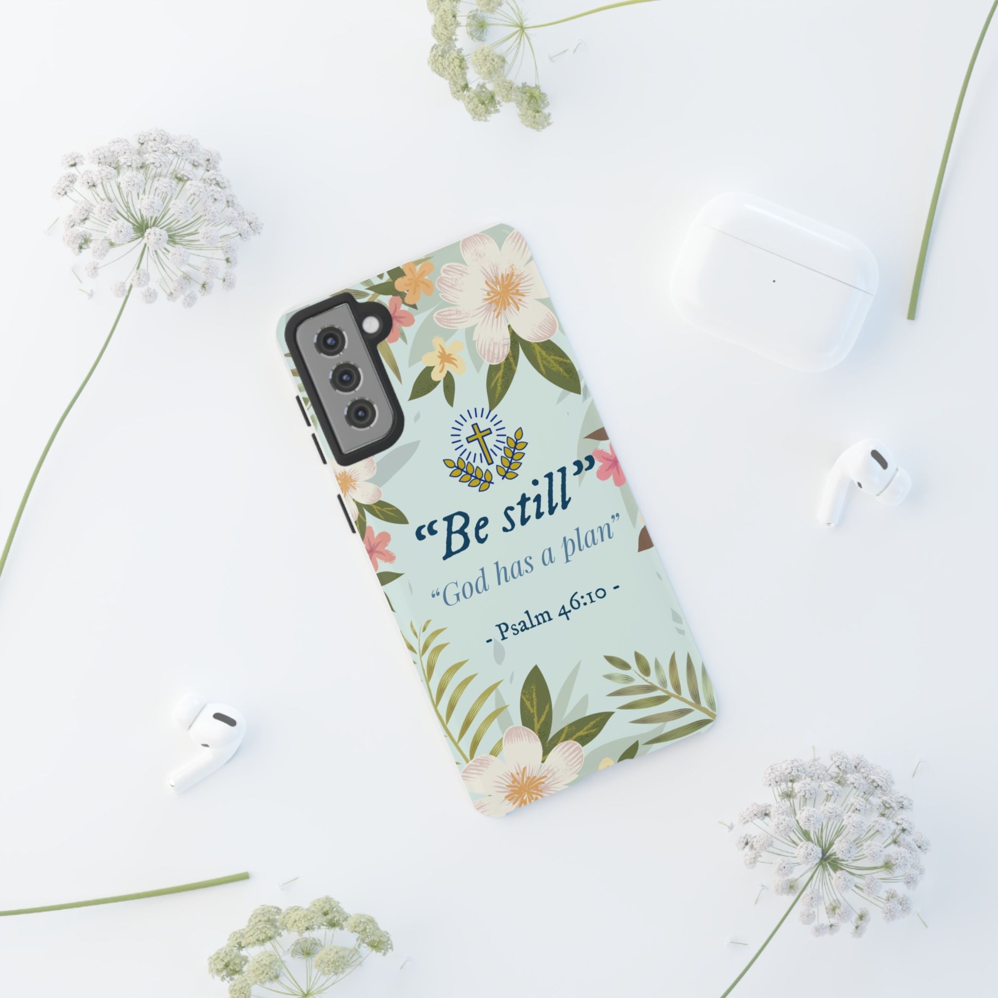 Floral Bible Verse Phone Case