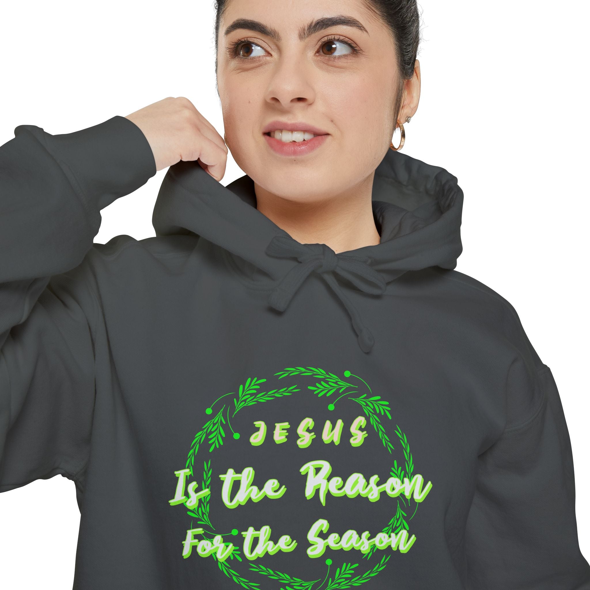 “Jesus Is the Reason” Christian Hoodie | Faith Sweatshirt | Inspirational Bible Quote Apparel