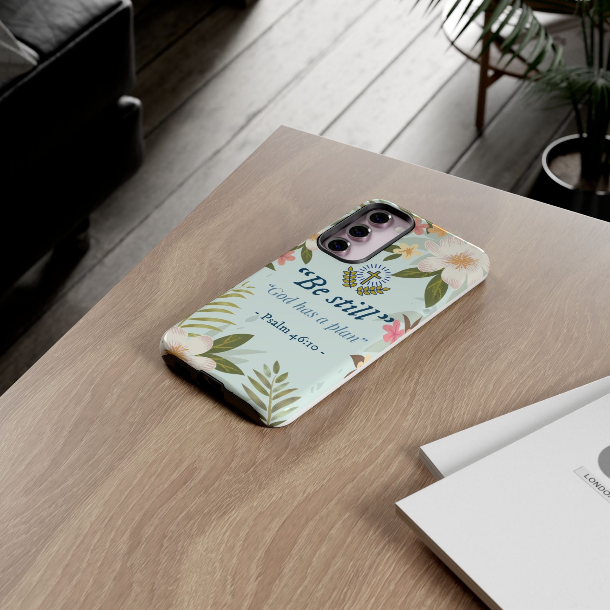 Floral Bible Verse Phone Case