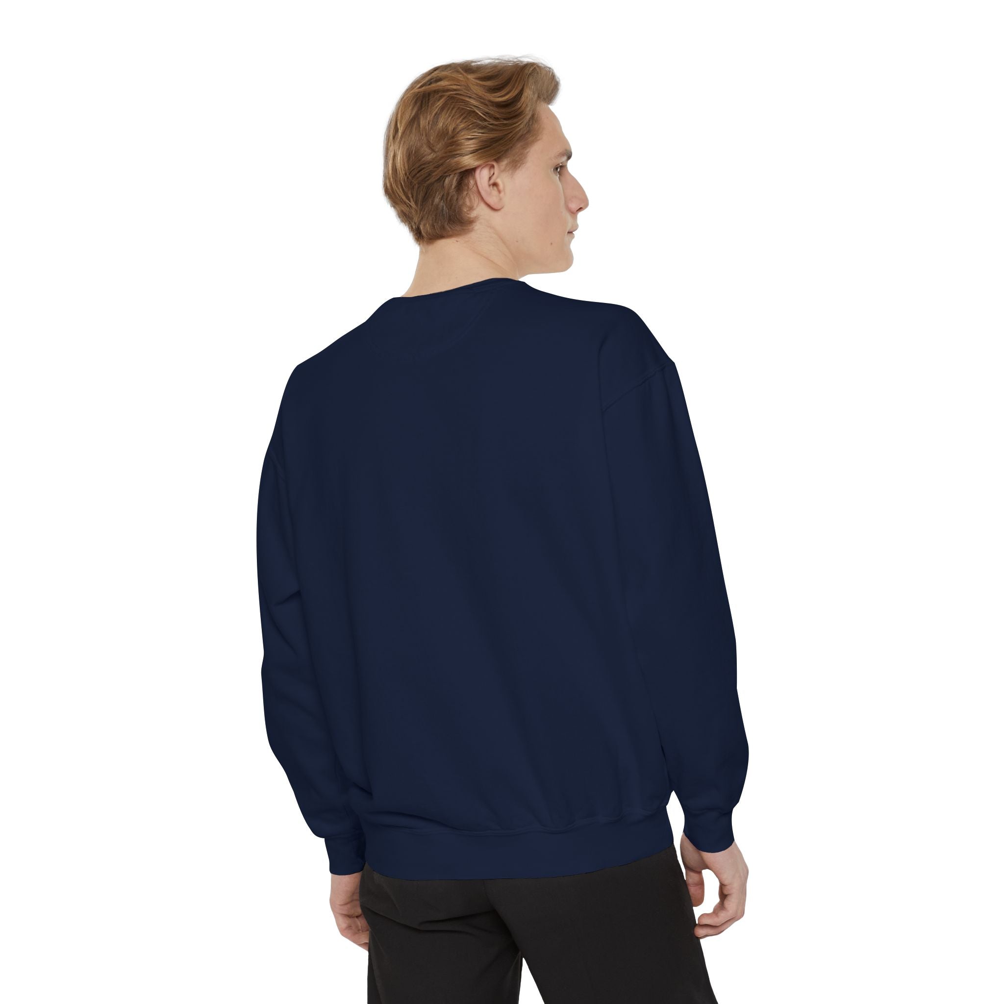 Faith-Inspired Unisex Sweatshirt.  Perfect for Church, Gift for Christian People.  Faith-Inspired message "I Can't but I know a Guy" Christ, Jesus.