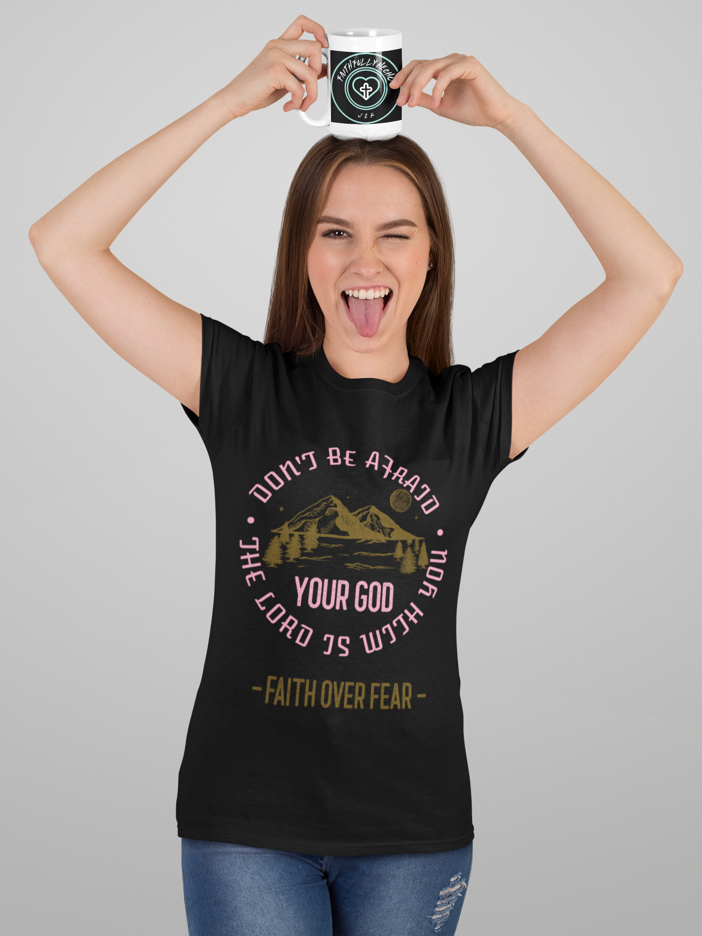 Tee - Do not be Afraid Youth Tee - Faith over Fear