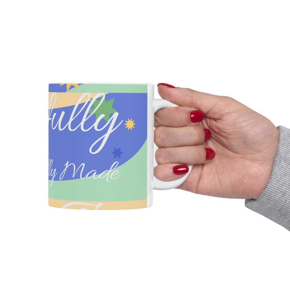 Mug Fearfully and Wonderfully Made Psalm 139:14. Inspirational Ceramic Mug for Coffee Lovers, Christian Gifts, Religious Mug,