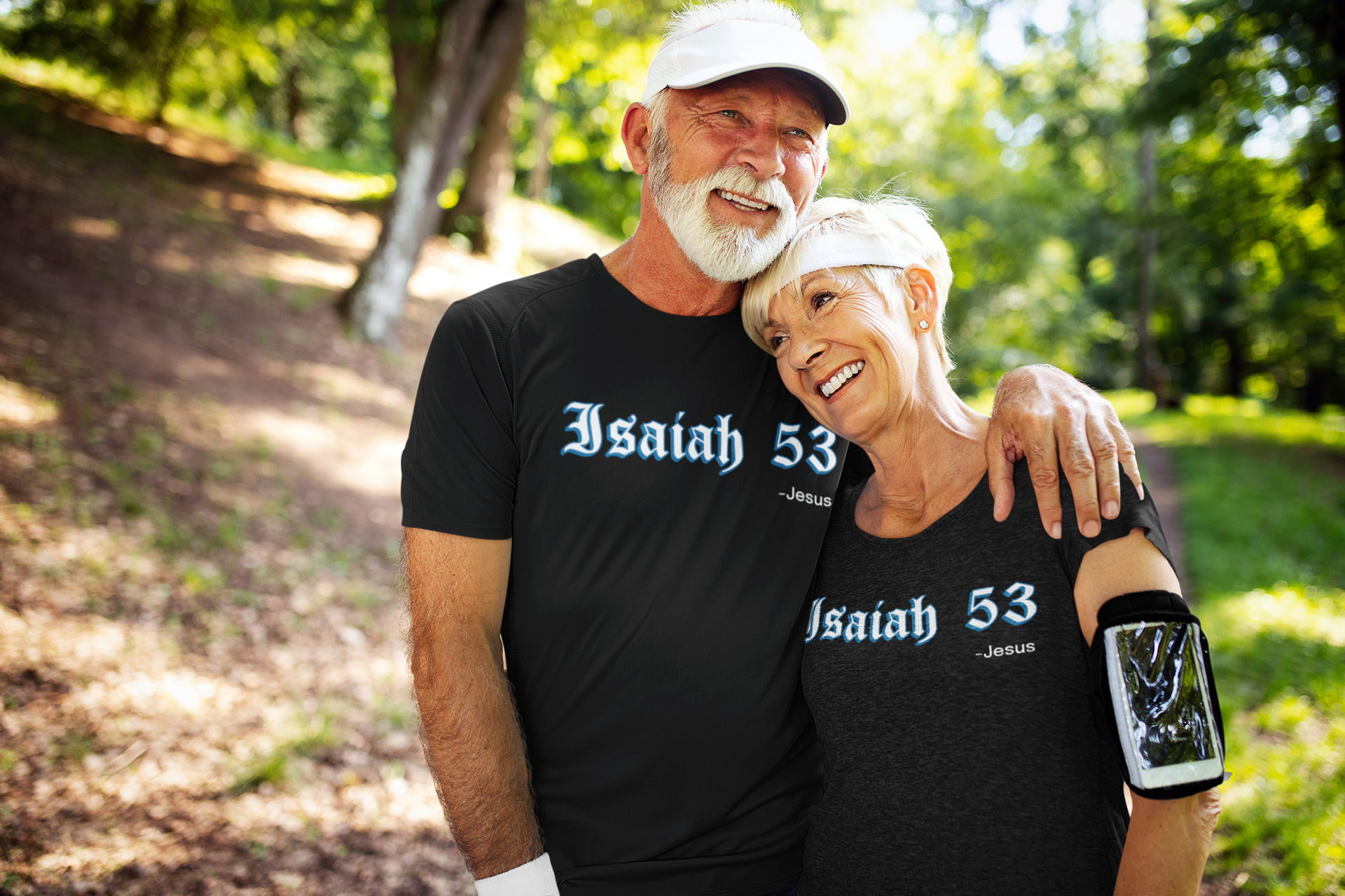Bible Verse Unisex T-shirt - Isaah 53 Design - Jesus