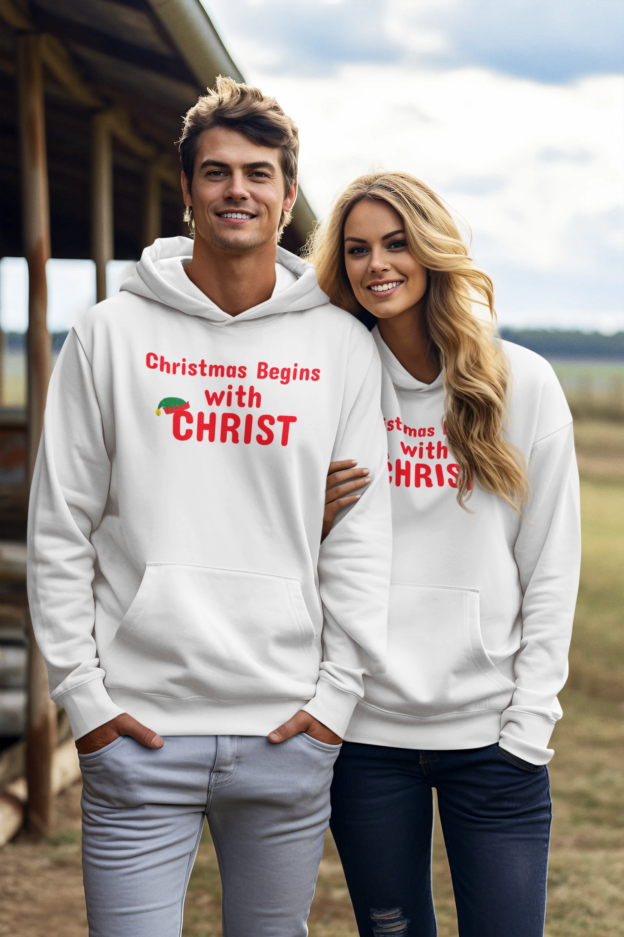 “Jesus Is the Reason” Christian Hoodie | Faith Sweatshirt | Inspirational Bible Quote Apparel