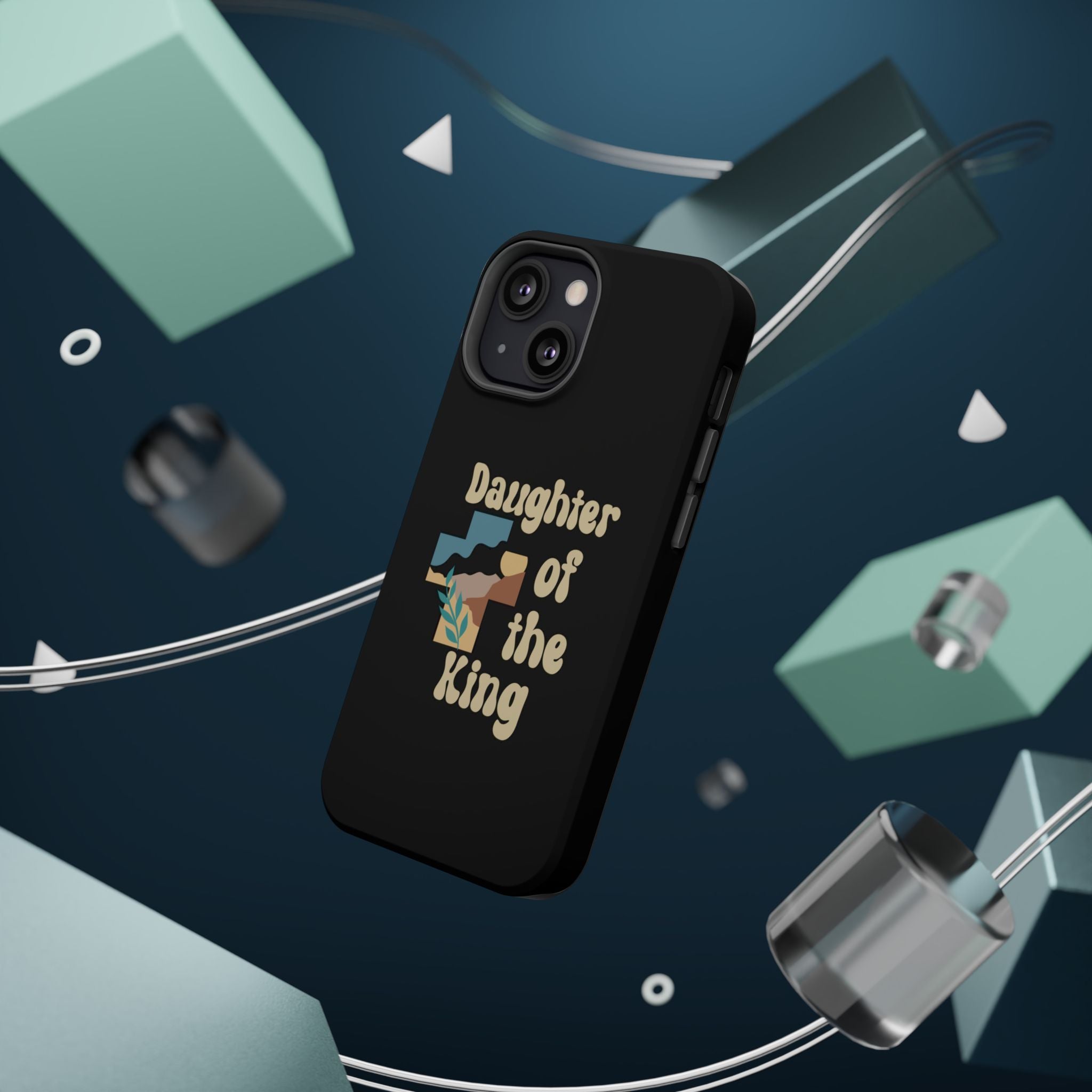 Daughter of the King - Magnetic Phone Case Christian theme - Perfect Gift for Friends, Unique Phone Accessories, Trendy Cases for Her, Personalized Mobile Covers, [...]