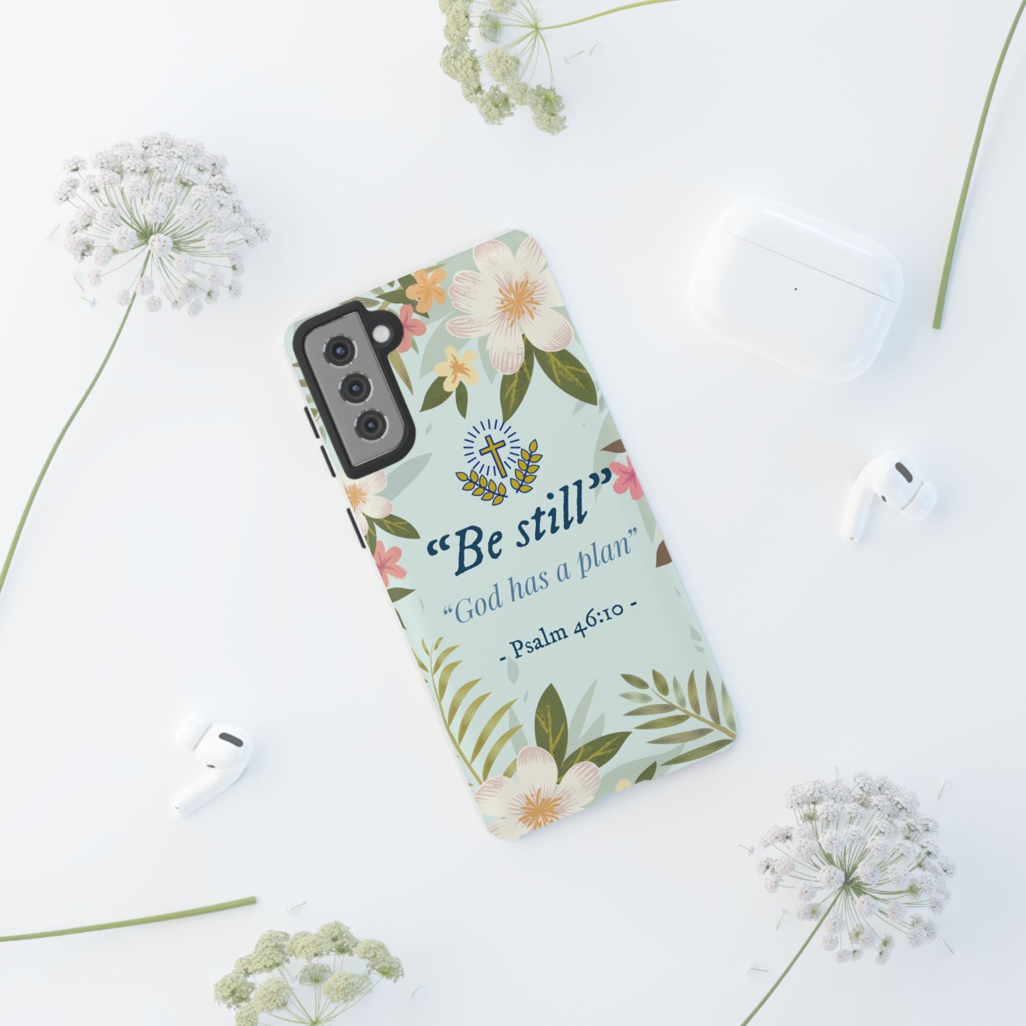 Floral Bible Verse Phone Case