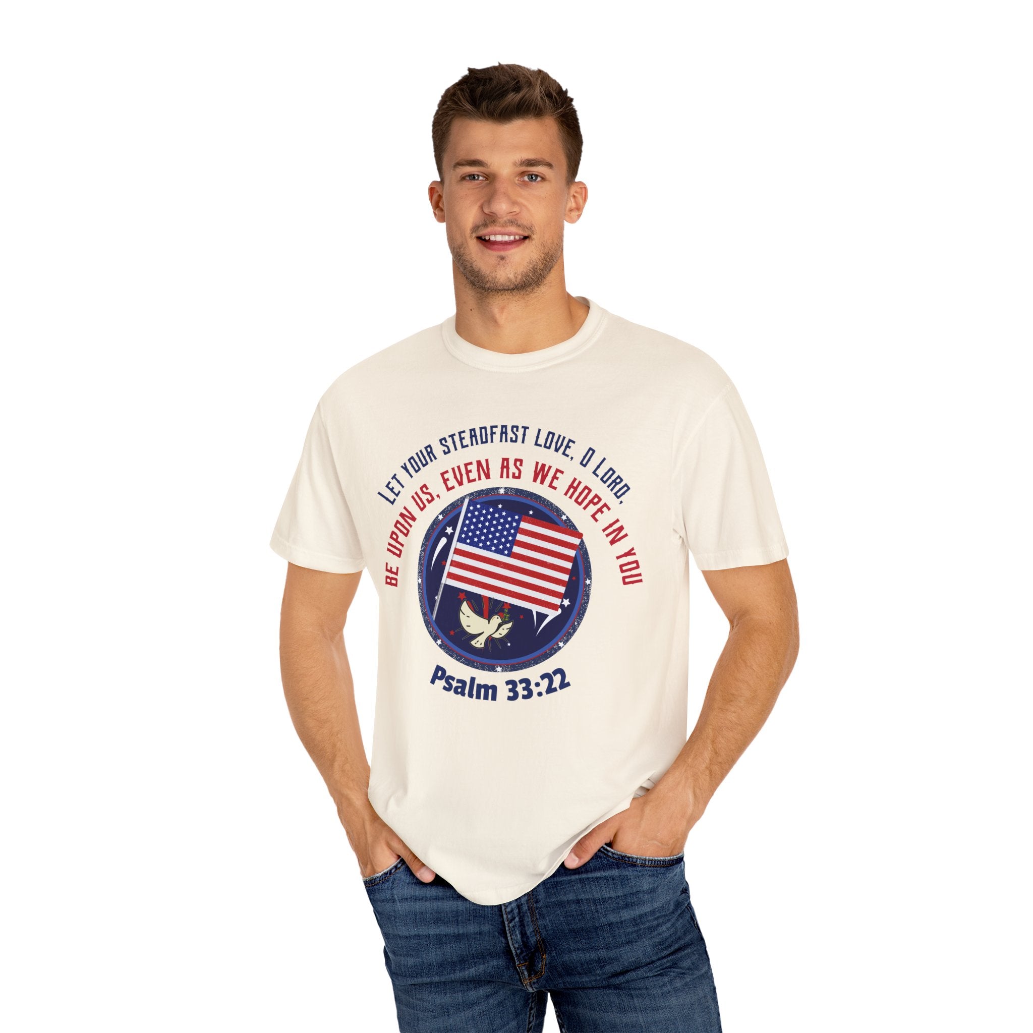 Unisex Tee - Inspired on Psalm 33:22 - Unfailing love