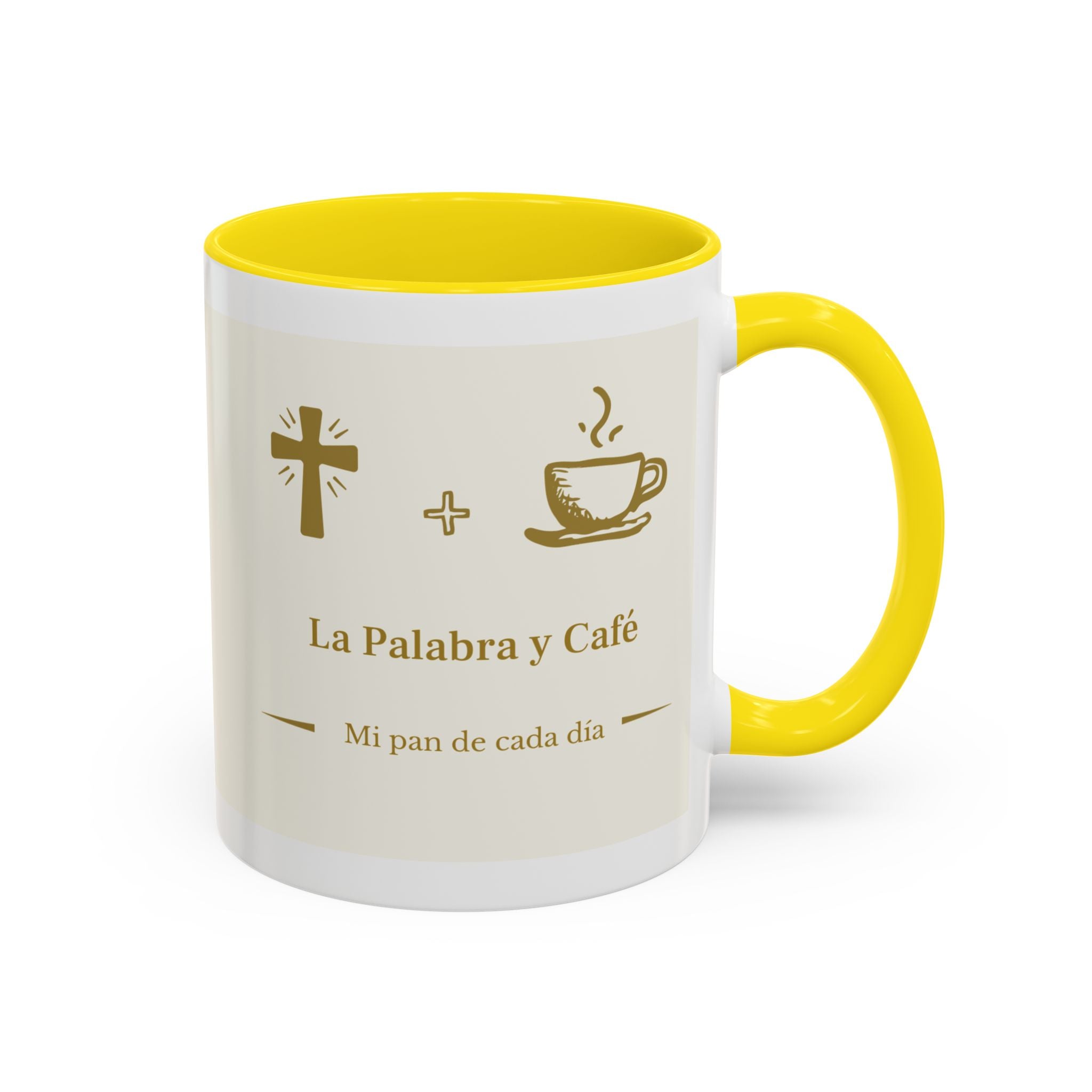 Faith-Inspired Coffee Mug - Mañana con Jesus y Cafe!