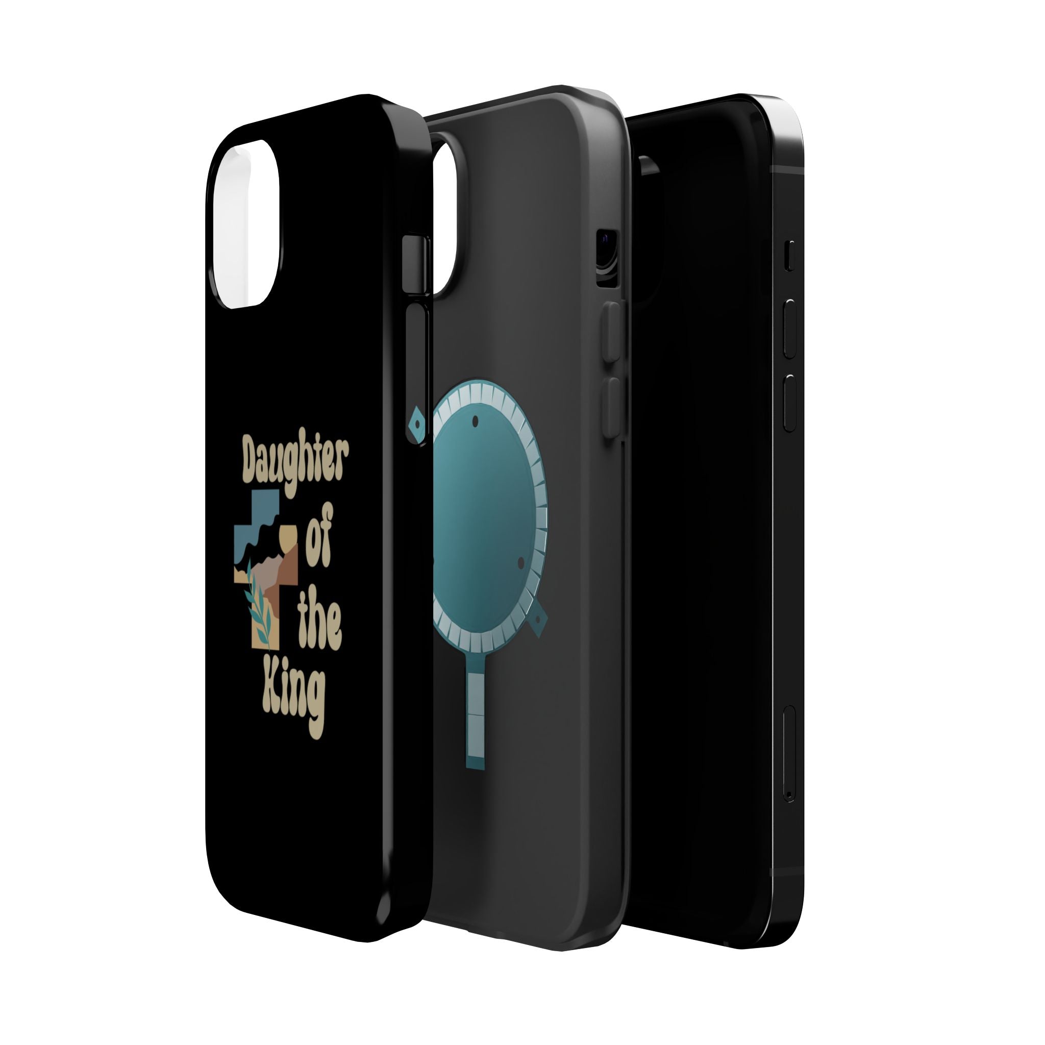 Daughter of the King - Magnetic Phone Case Christian theme - Perfect Gift for Friends, Unique Phone Accessories, Trendy Cases for Her, Personalized Mobile Covers, [...]