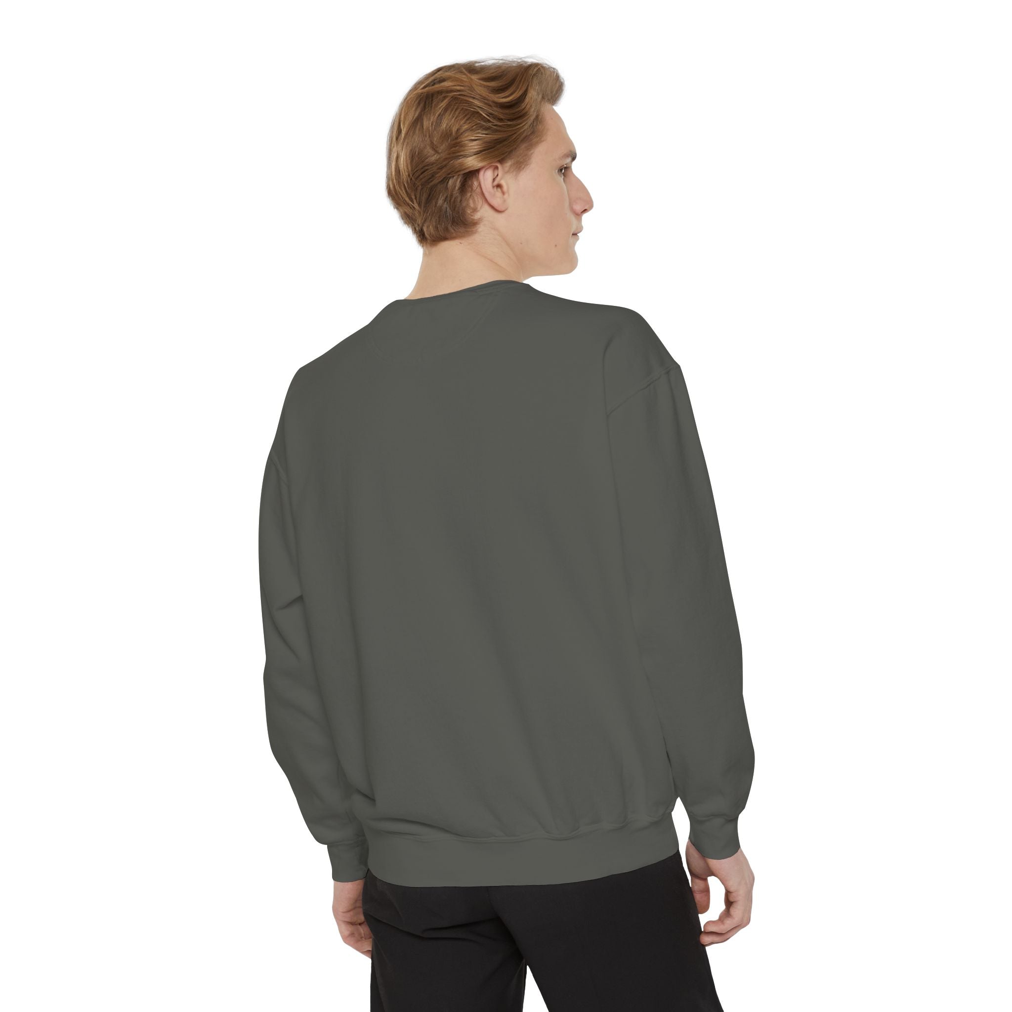Faith-Inspired Unisex Sweatshirt.  Perfect for Church, Gift for Christian People.  Faith-Inspired message "I Can't but I know a Guy" Christ, Jesus.