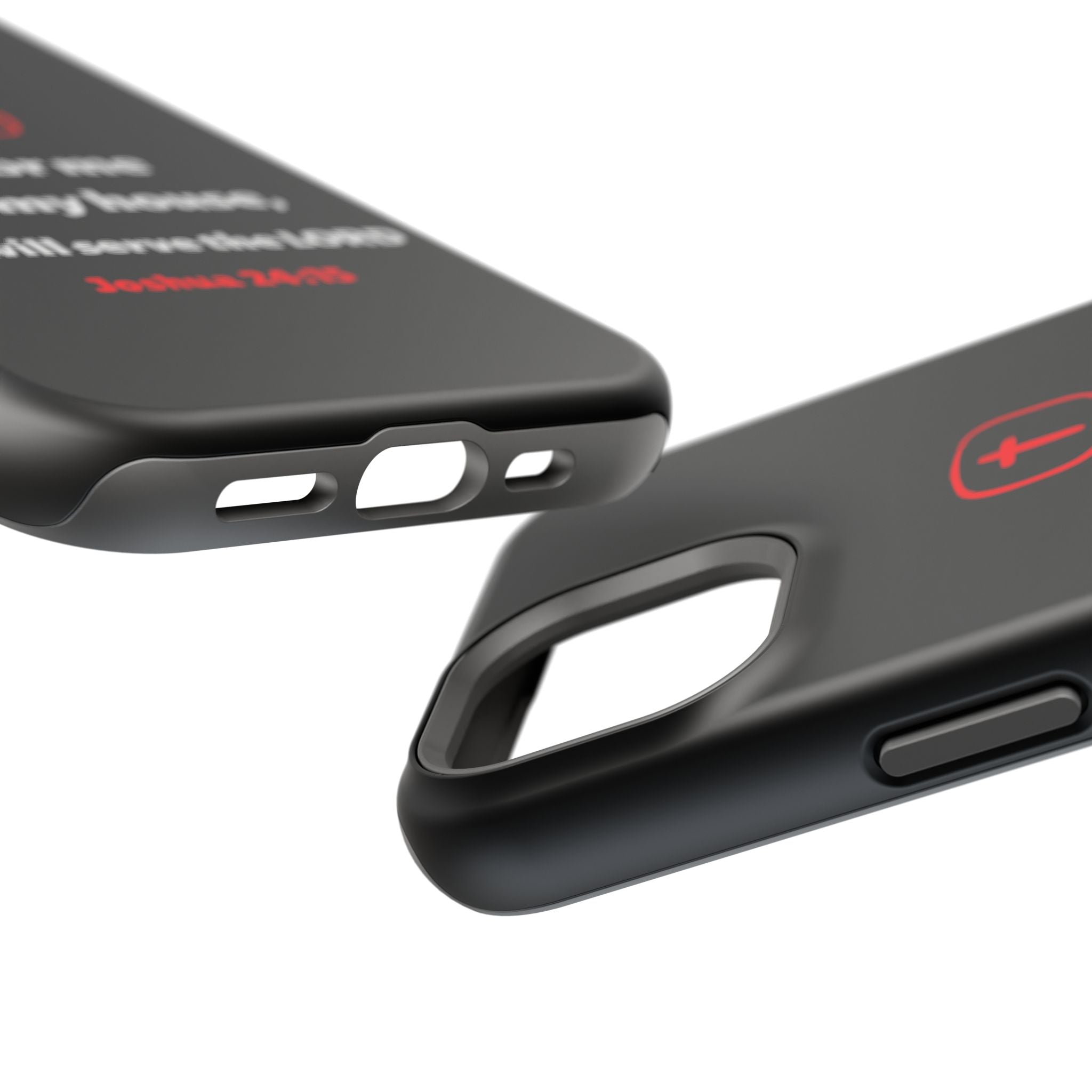 Inspirational Phone Case with bible verse Joshua 24:15 | Custom Magnetic Tough Case for iPhone series, Bible Verse Gifts, Faith-Based Accessories for Christians, Unique Phone Cover