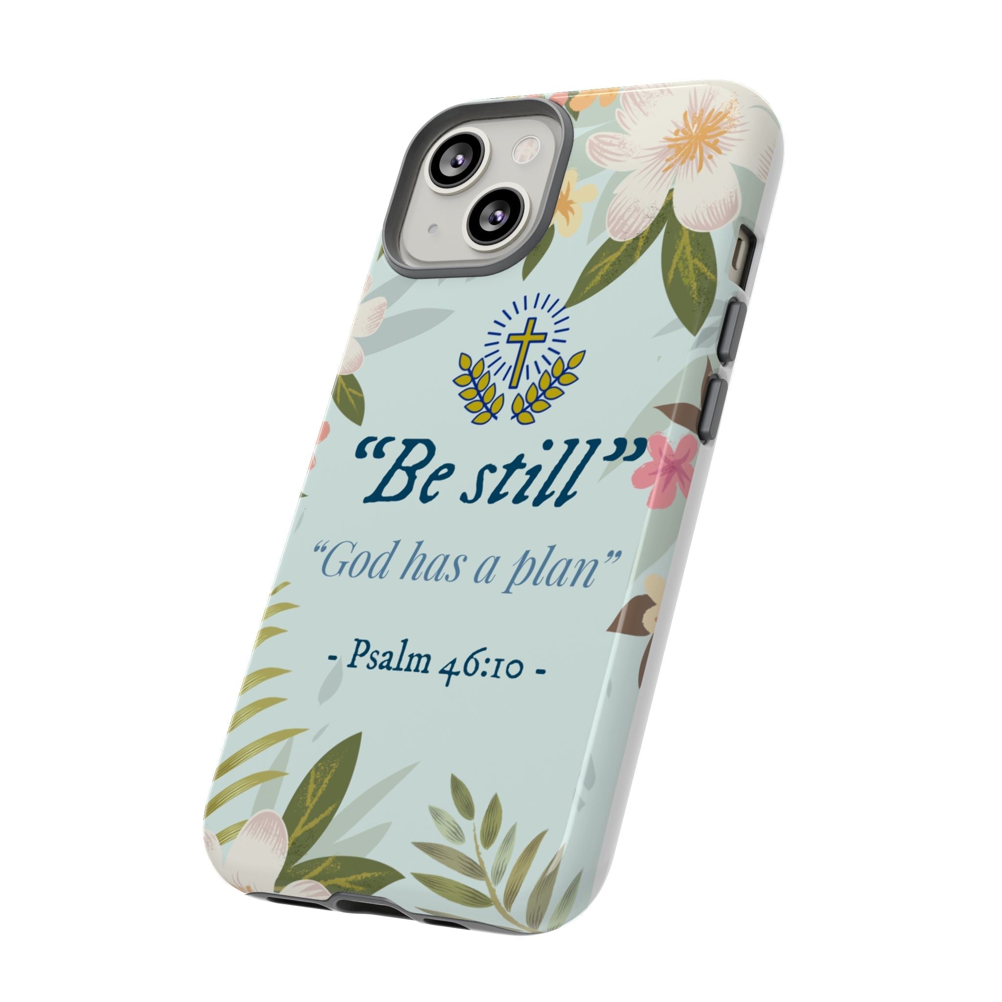 Floral Bible Verse Phone Case