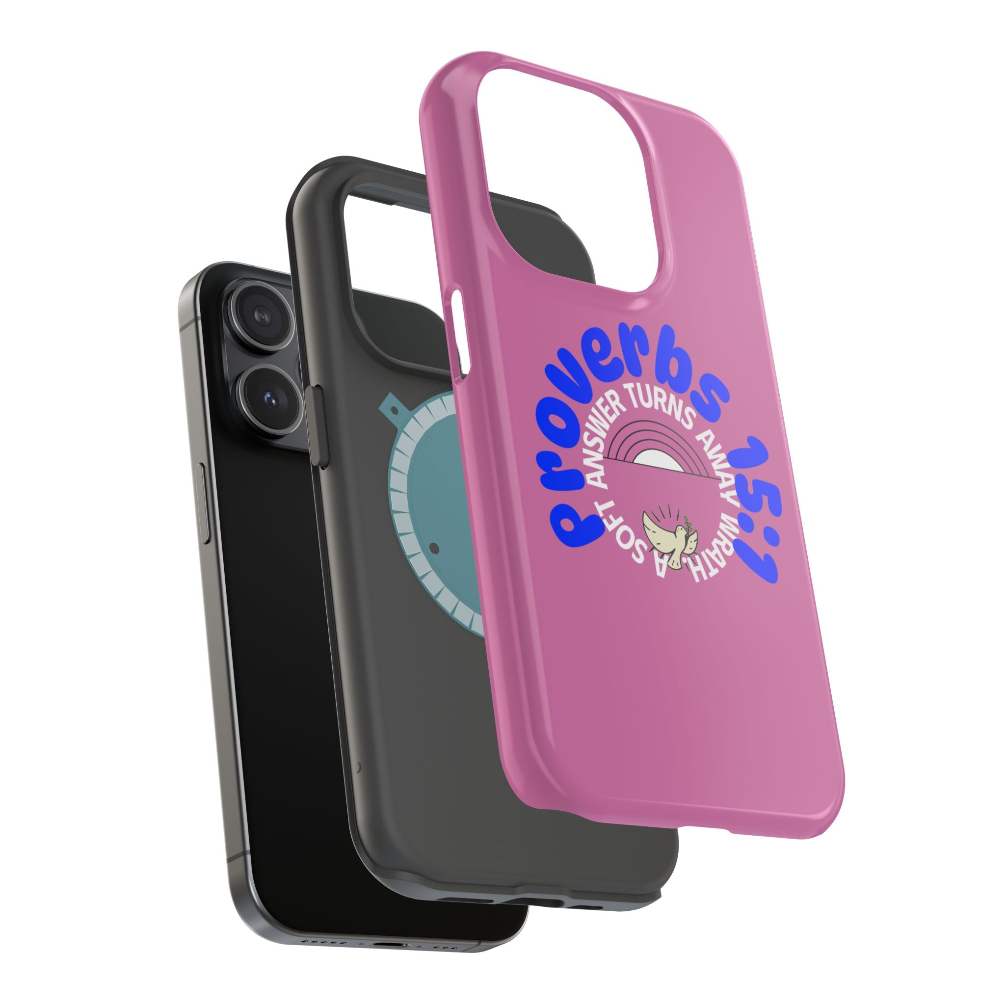 Stylish Magnetic Phone Case Proverbs verse Christian theme - Perfect Gift for Friends, Unique Phone Accessories, Trendy Cases for Her, Personalized Mobile Covers, [...]