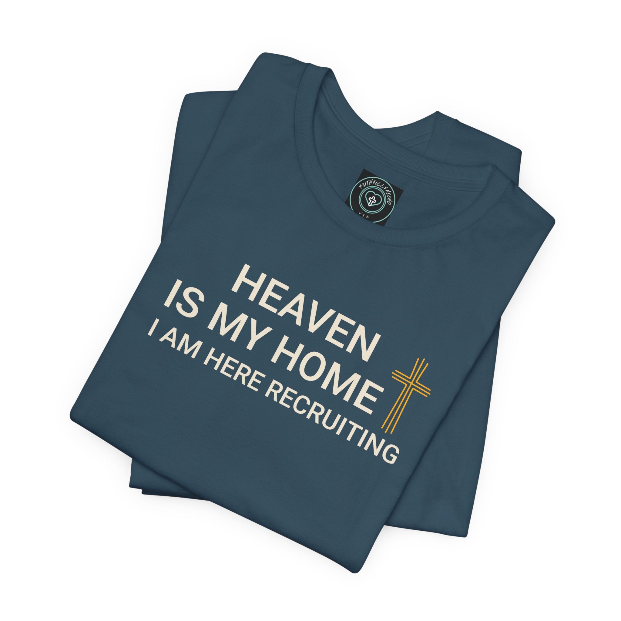 Christian T-Shirt - 'Heaven is my home'