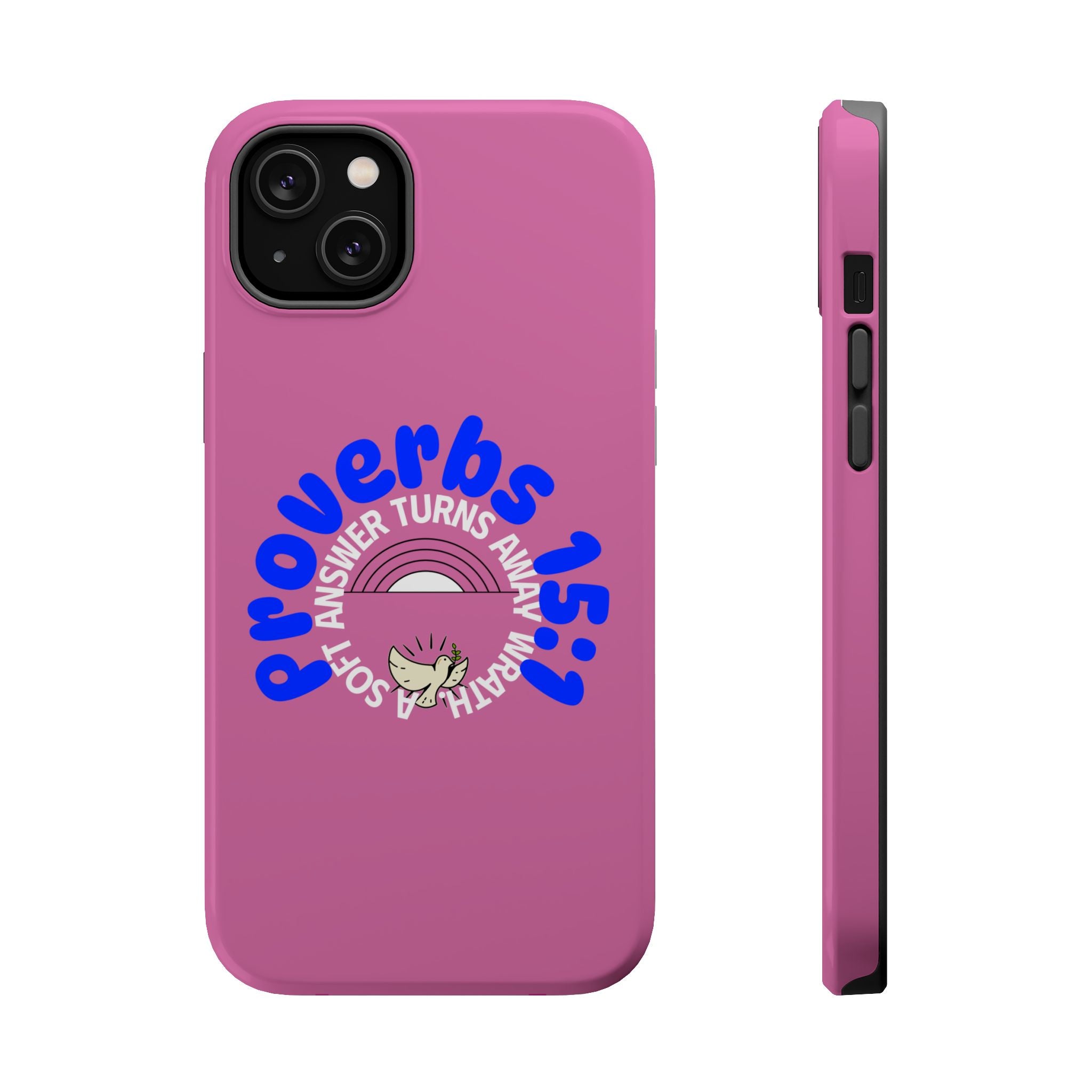 Stylish Magnetic Phone Case Proverbs verse Christian theme - Perfect Gift for Friends, Unique Phone Accessories, Trendy Cases for Her, Personalized Mobile Covers, [...]