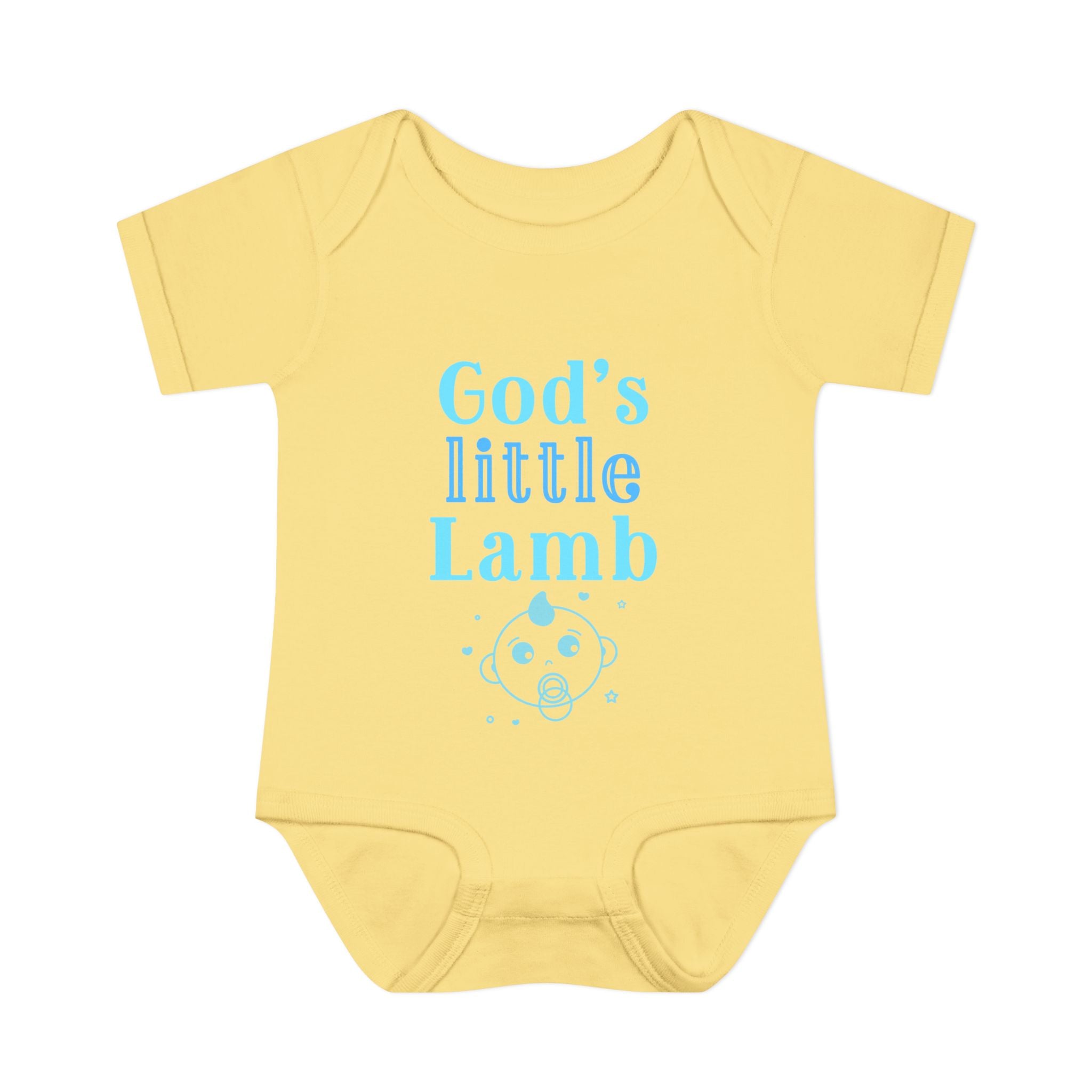 God's Little Lamb Infant Bodysuit, Cute Baby Outfit, Baby Shower Gift, Newborn Clothes, Christian Baby Apparel