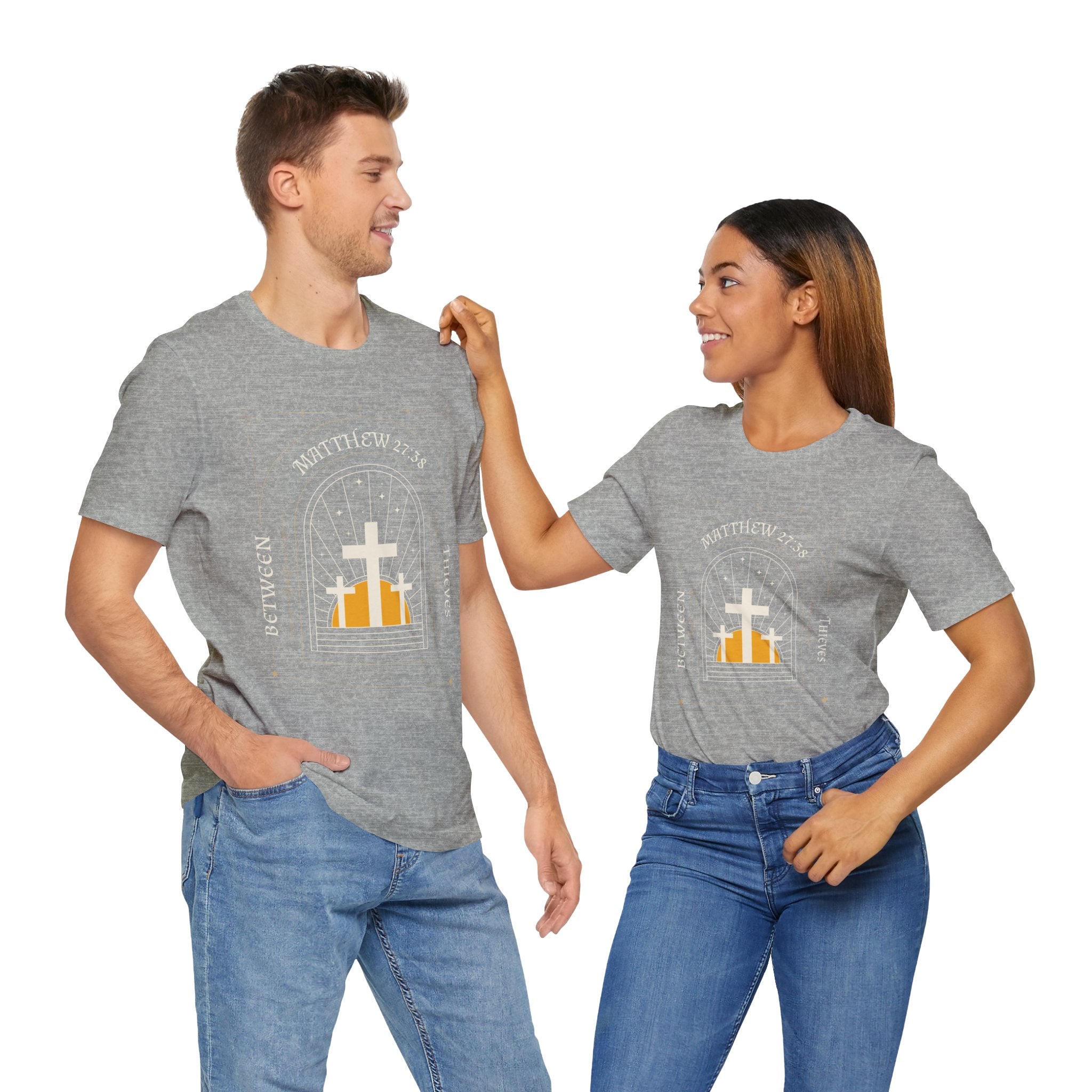 Faith-Inspired Unisex Tee, Spiritual T-Shirt, Casual Faith Apparel, Comfortable Everyday Wear, Perfect Gift for Believers