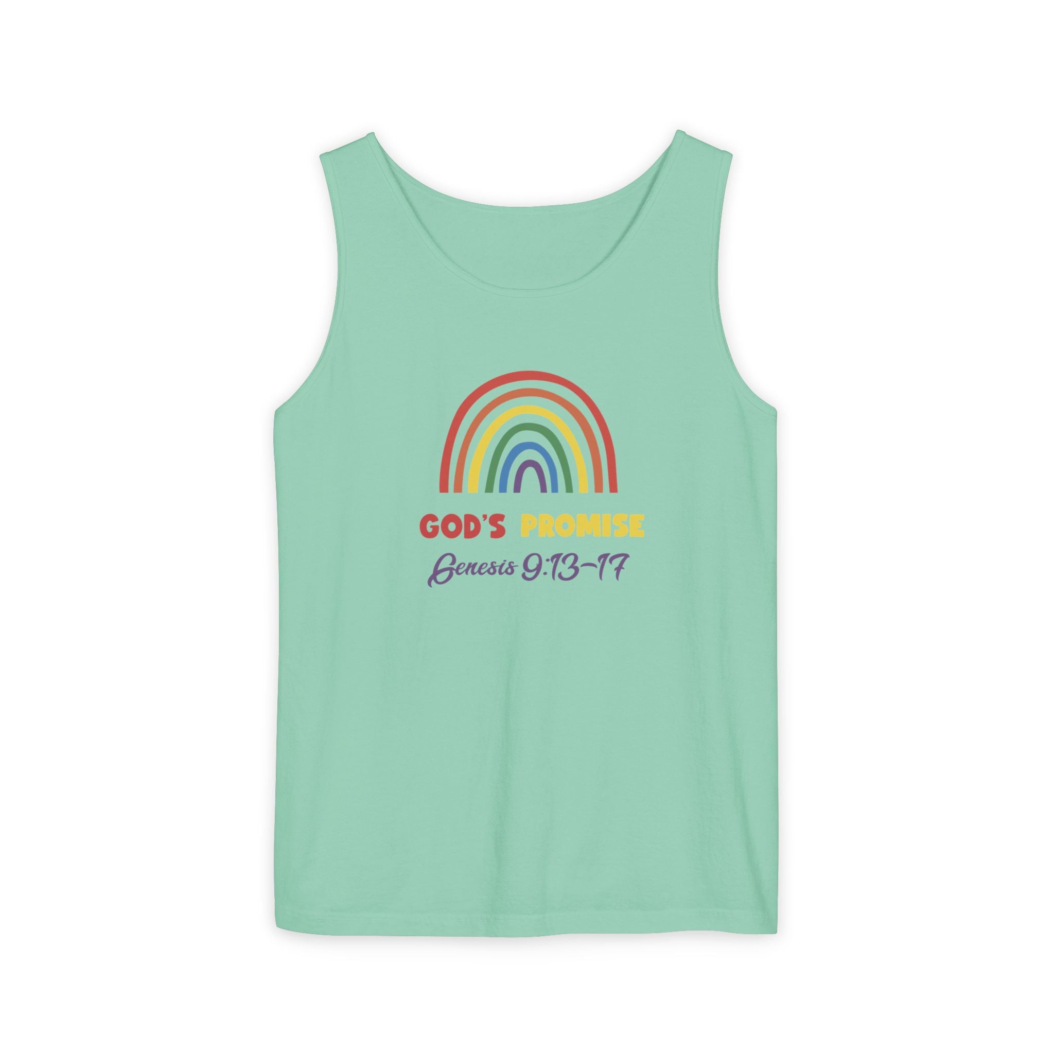 Tank Top God Promise Tee for Her - Genesis 9:13:17