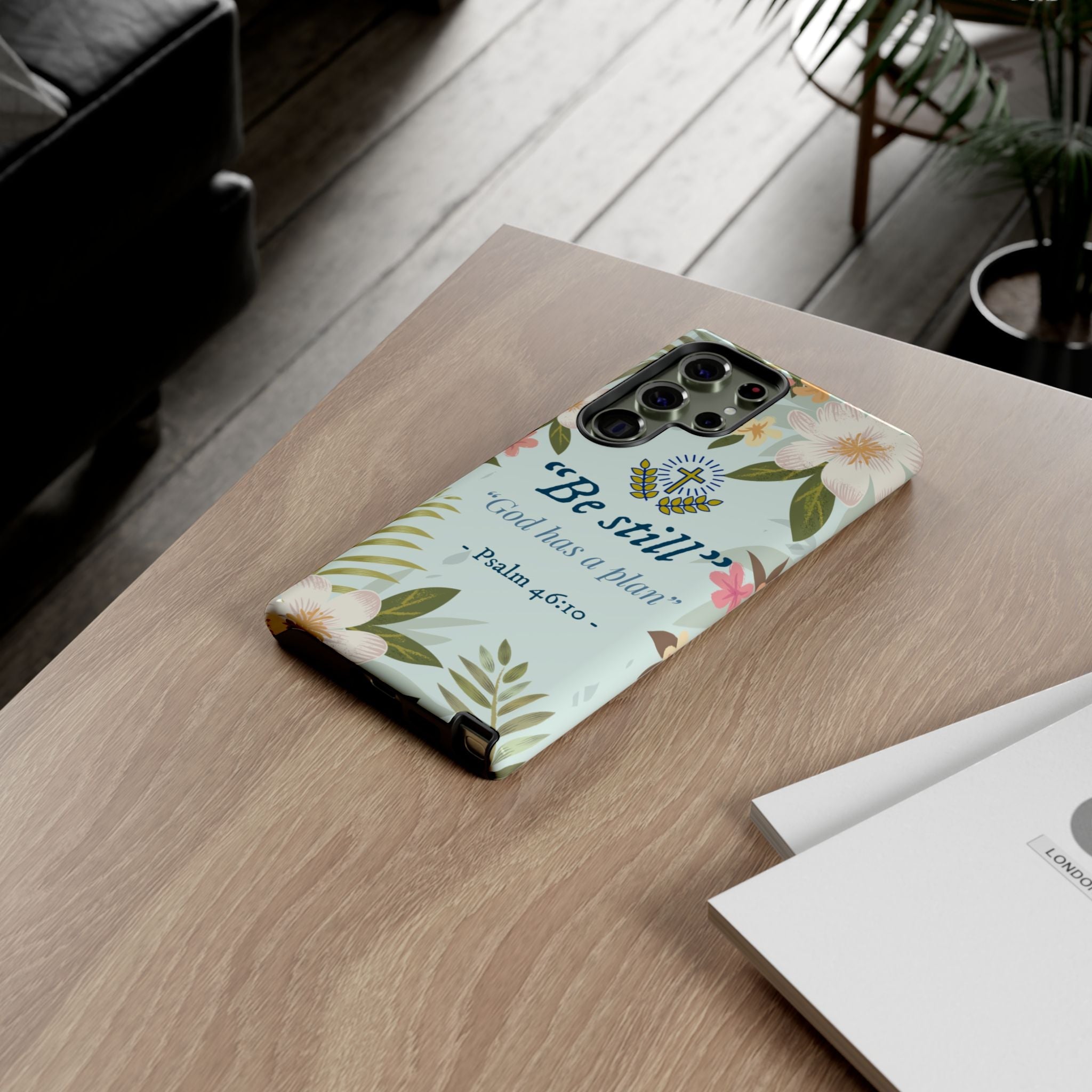 Floral Bible Verse Phone Case