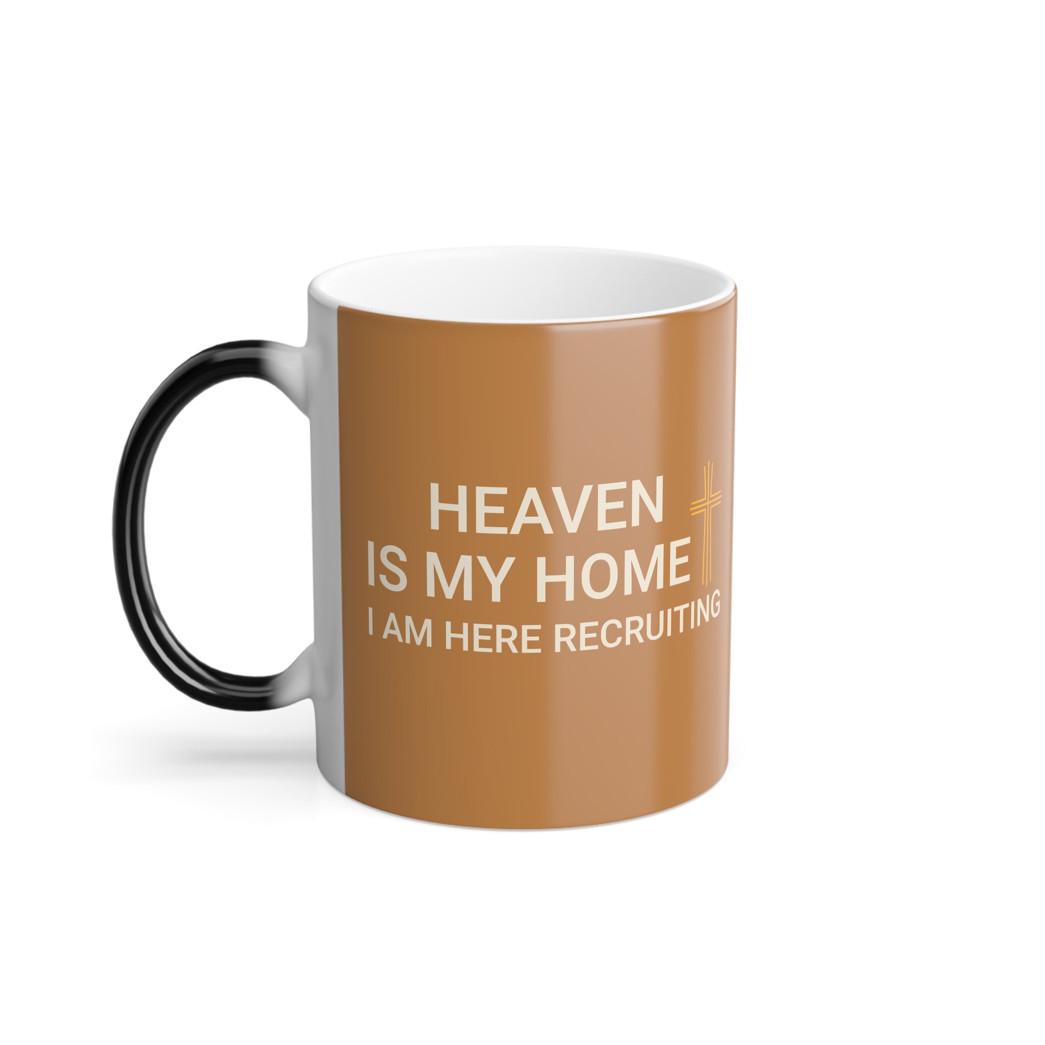 Mug - Heaven is my home Color Morphing Mug, 11oz. With heat-sensitive properties.