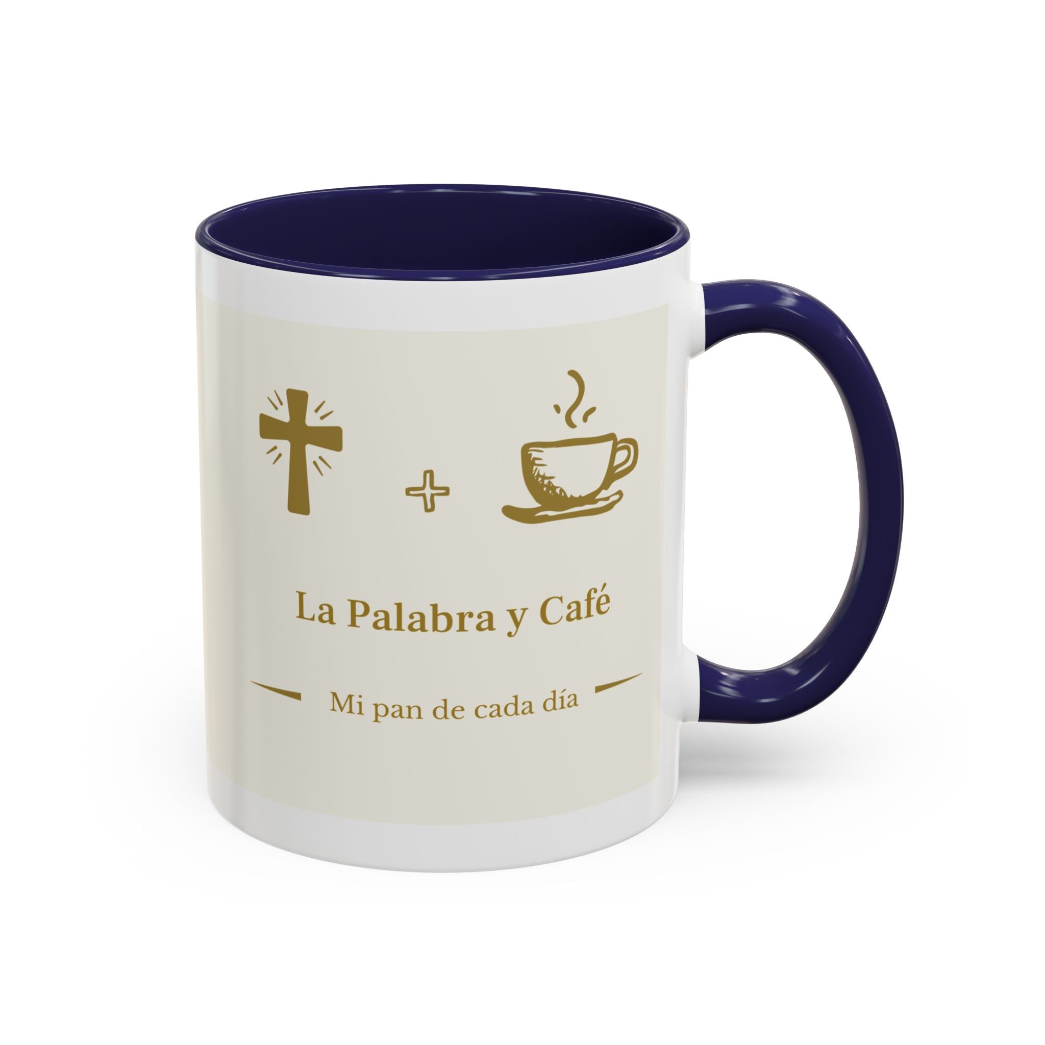 Faith-Inspired Coffee Mug - Mañana con Jesus y Cafe!