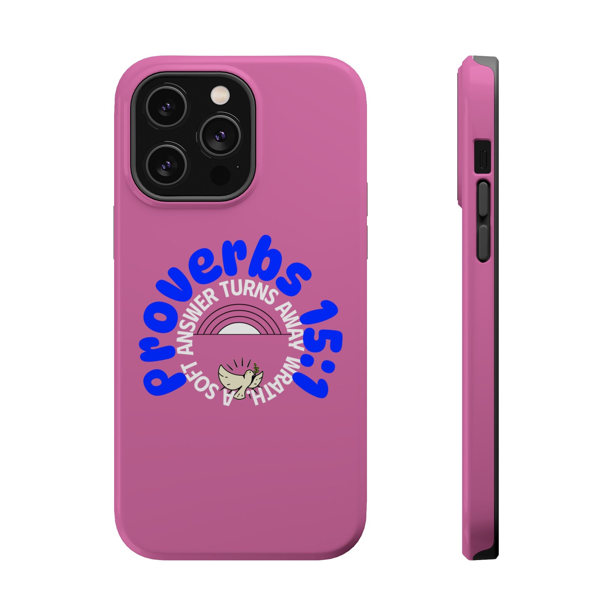 Stylish Magnetic Phone Case Proverbs verse Christian theme - Perfect Gift for Friends, Unique Phone Accessories, Trendy Cases for Her, Personalized Mobile Covers, [...]