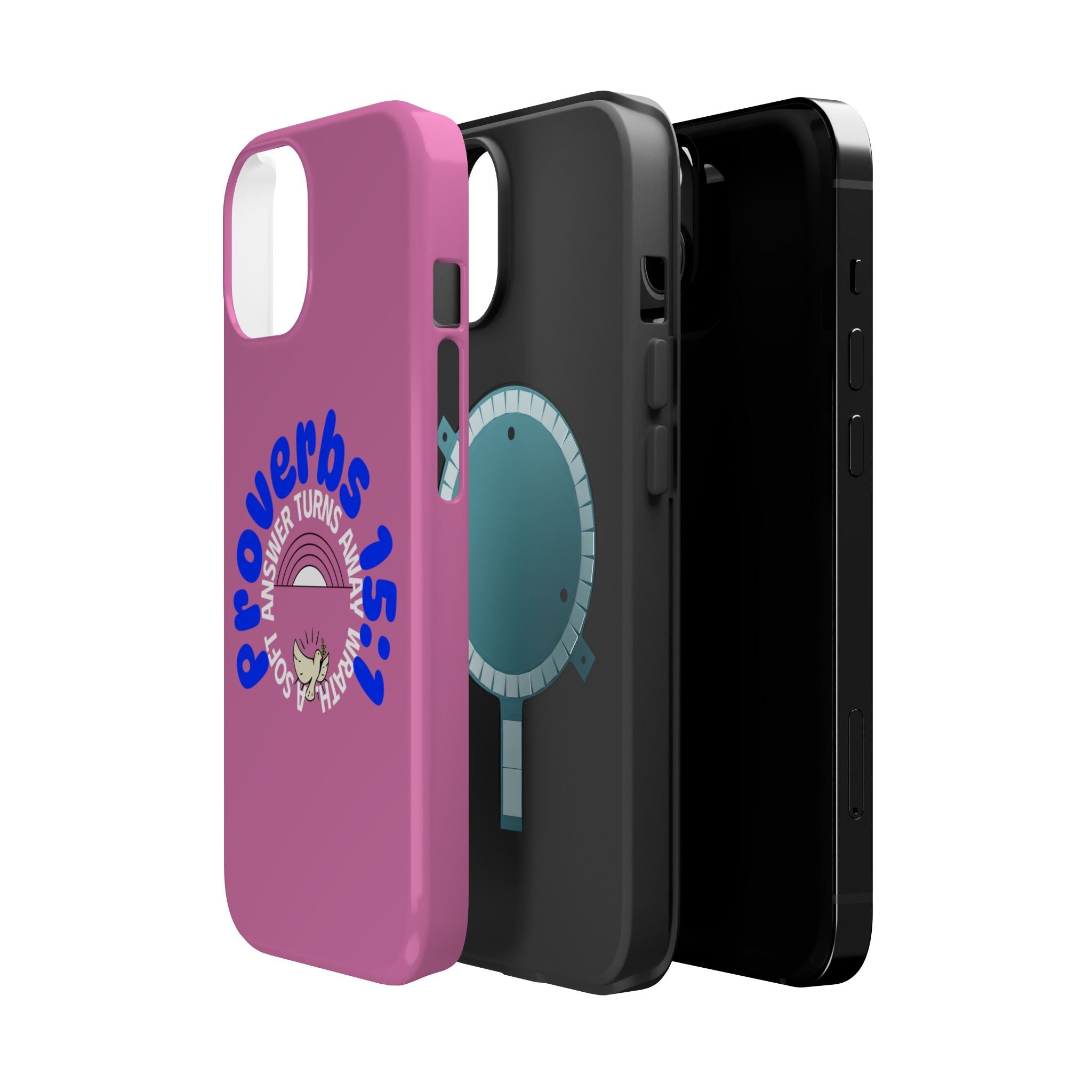 Stylish Magnetic Phone Case Proverbs verse Christian theme - Perfect Gift for Friends, Unique Phone Accessories, Trendy Cases for Her, Personalized Mobile Covers, [...]