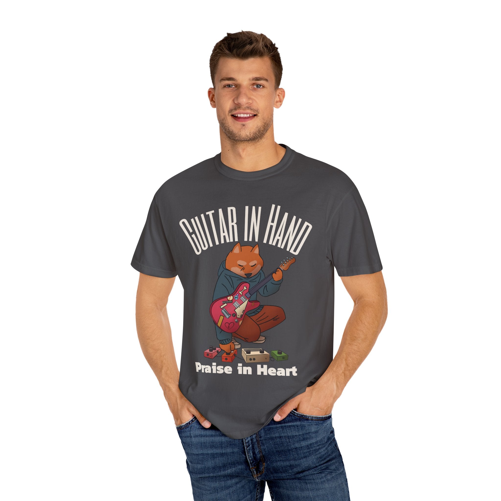 Guitar players Faith-Unisex Tee unisex, Guitar music, church and worship Spiritual Gift, Casual Wear, perfect for musician Christian Attire