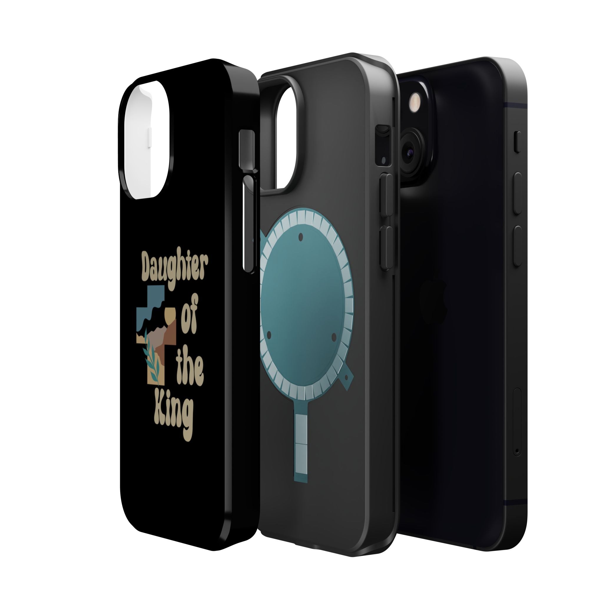 Daughter of the King - Magnetic Phone Case Christian theme - Perfect Gift for Friends, Unique Phone Accessories, Trendy Cases for Her, Personalized Mobile Covers, [...]