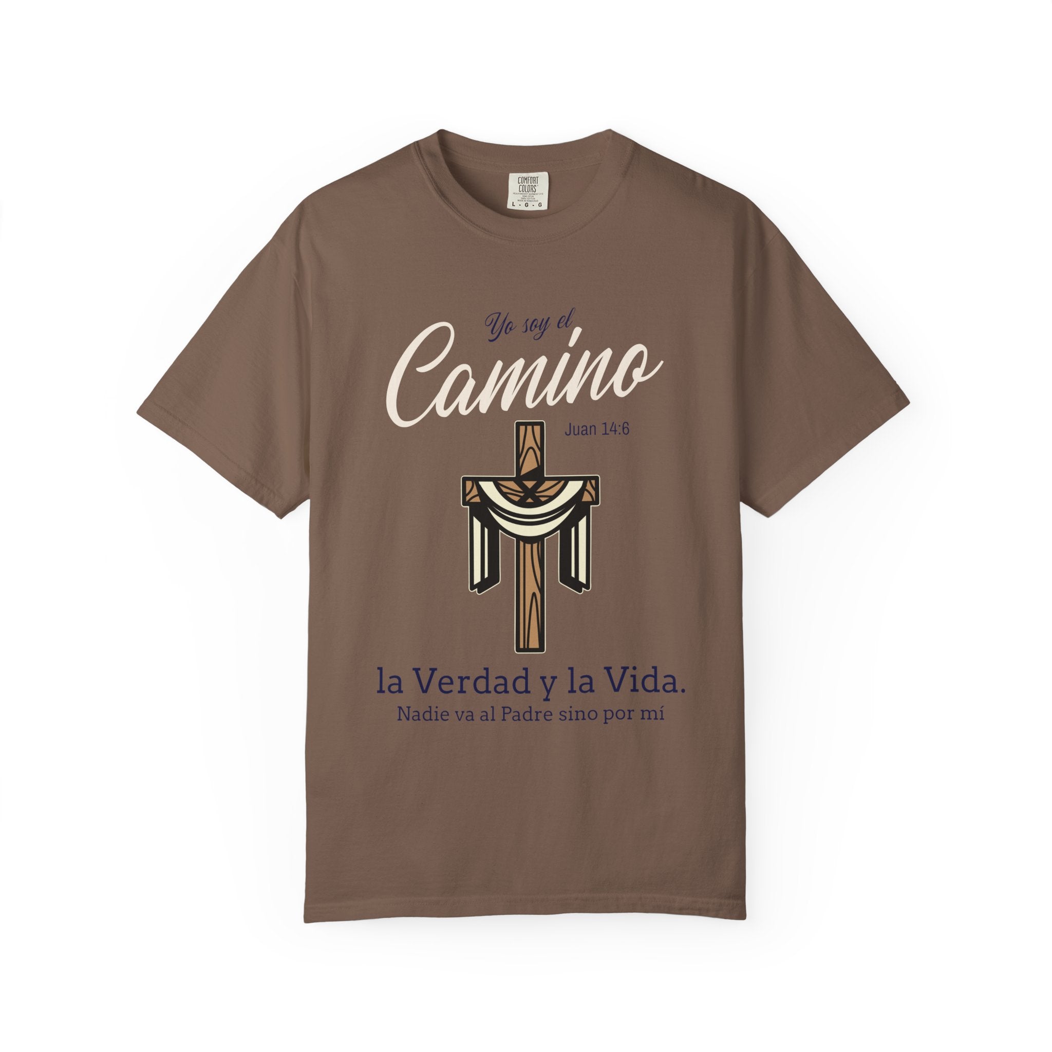 Unisex T-shirt Spanish Religious Quote Juan 14:6 - Yo soy el Camino Y La Verda.
