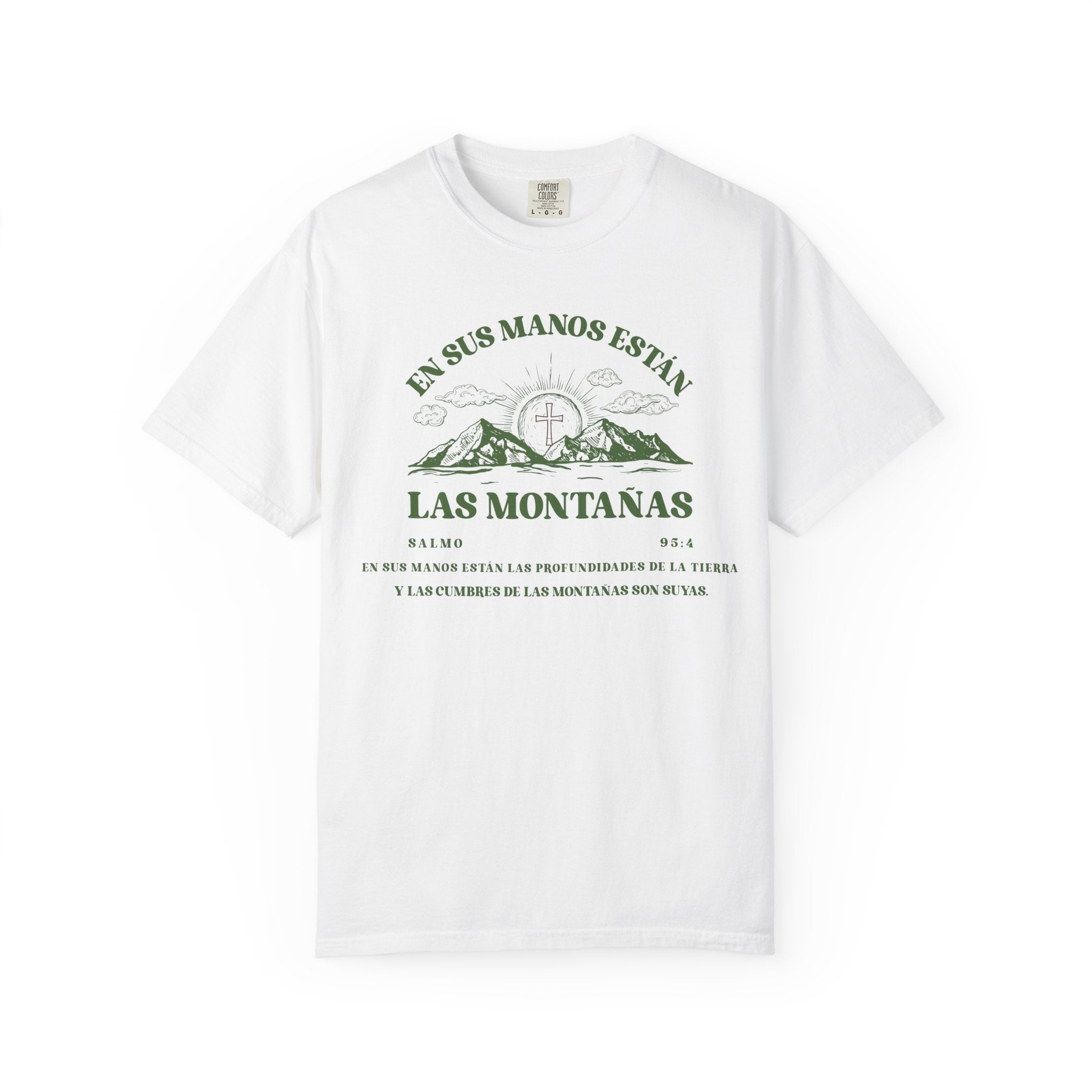 Christian Spanish T-shirt. Salmo 95:4. Para el,  y para ella.
