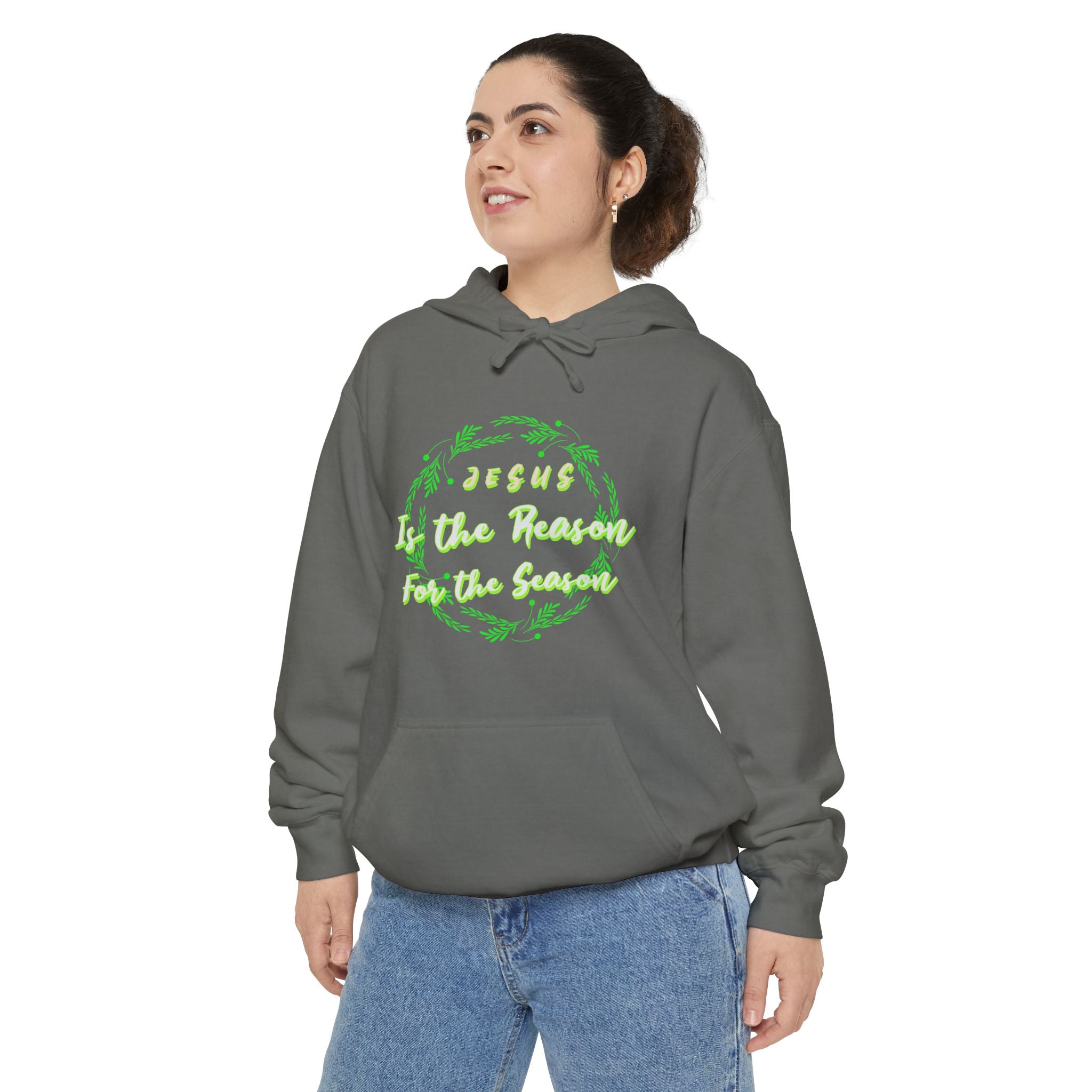“Jesus Is the Reason” Christian Hoodie | Faith Sweatshirt | Inspirational Bible Quote Apparel