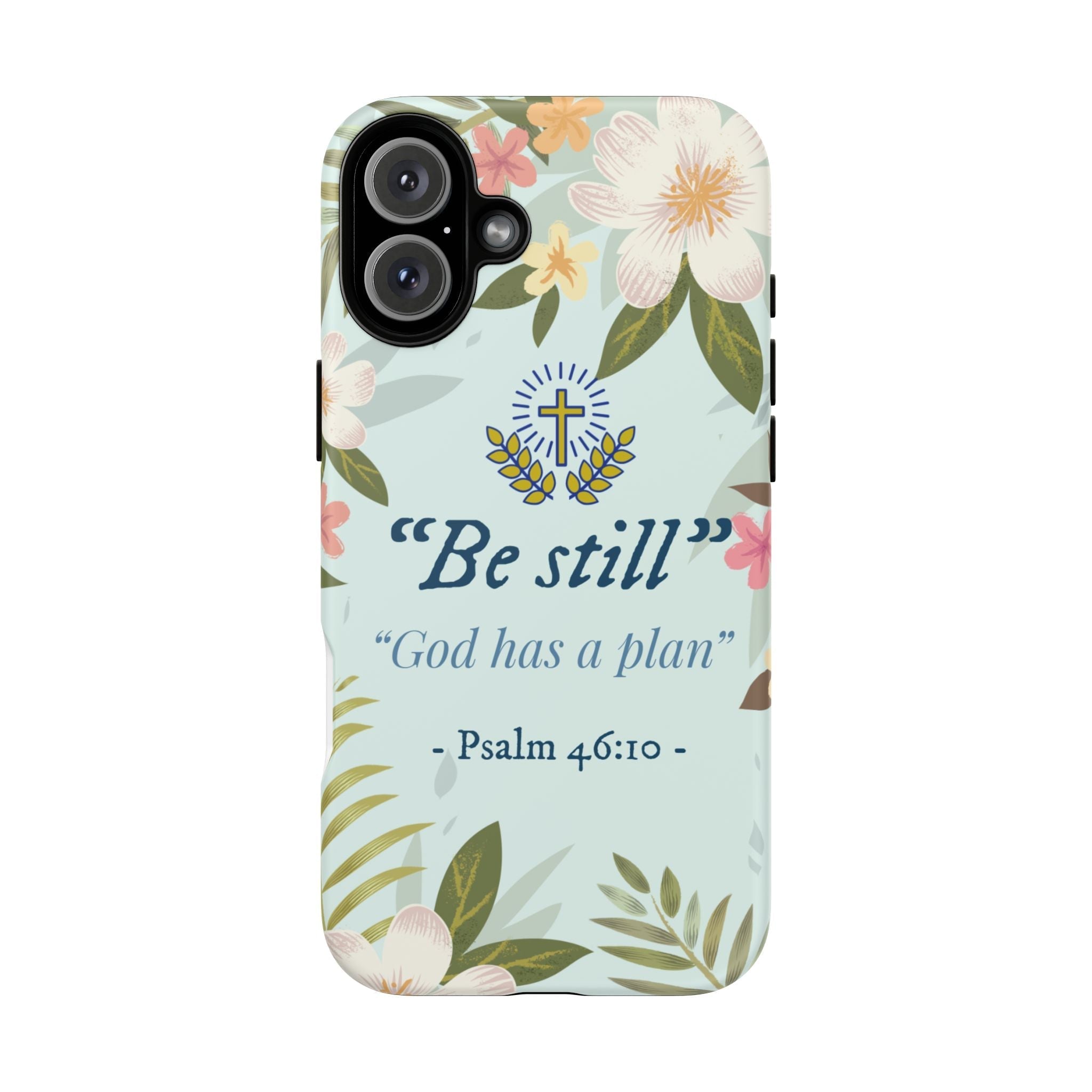 Floral Bible Verse Phone Case