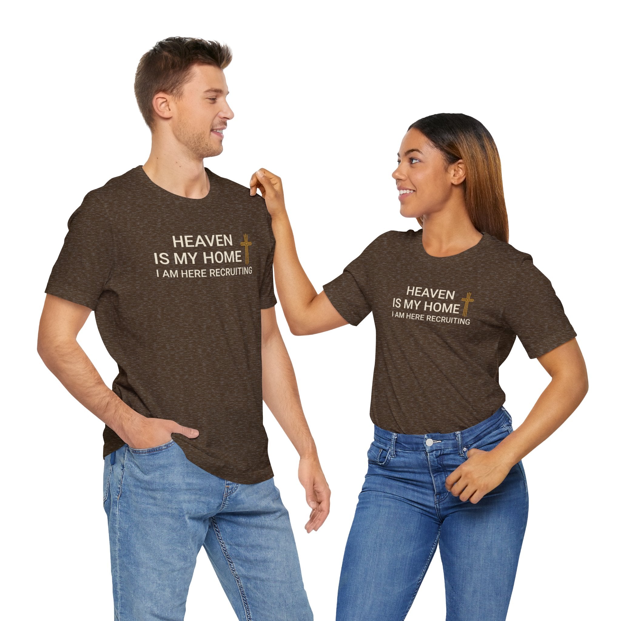 Christian T-Shirt - 'Heaven is my home'