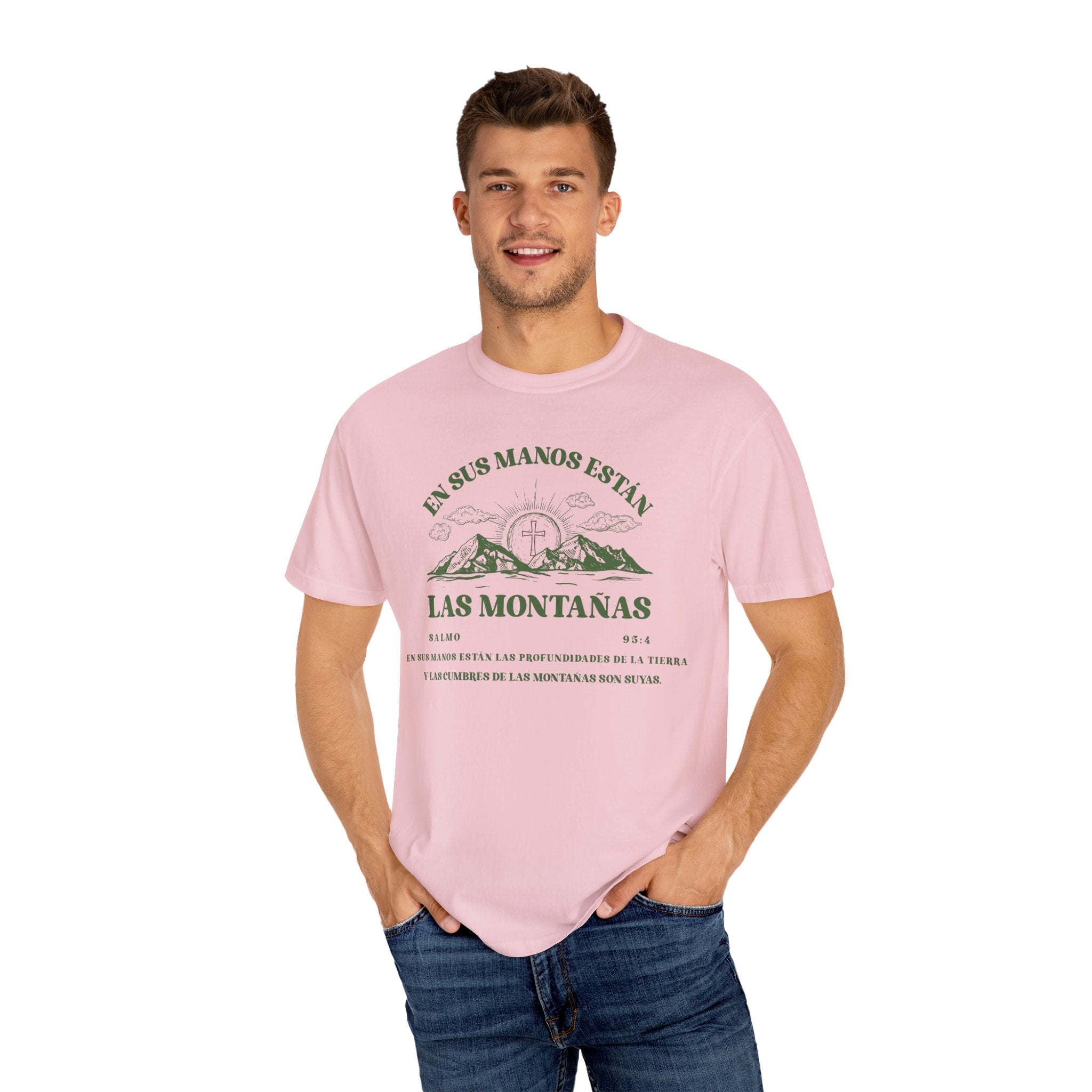Christian Spanish T-shirt. Salmo 95:4. Para el,  y para ella.