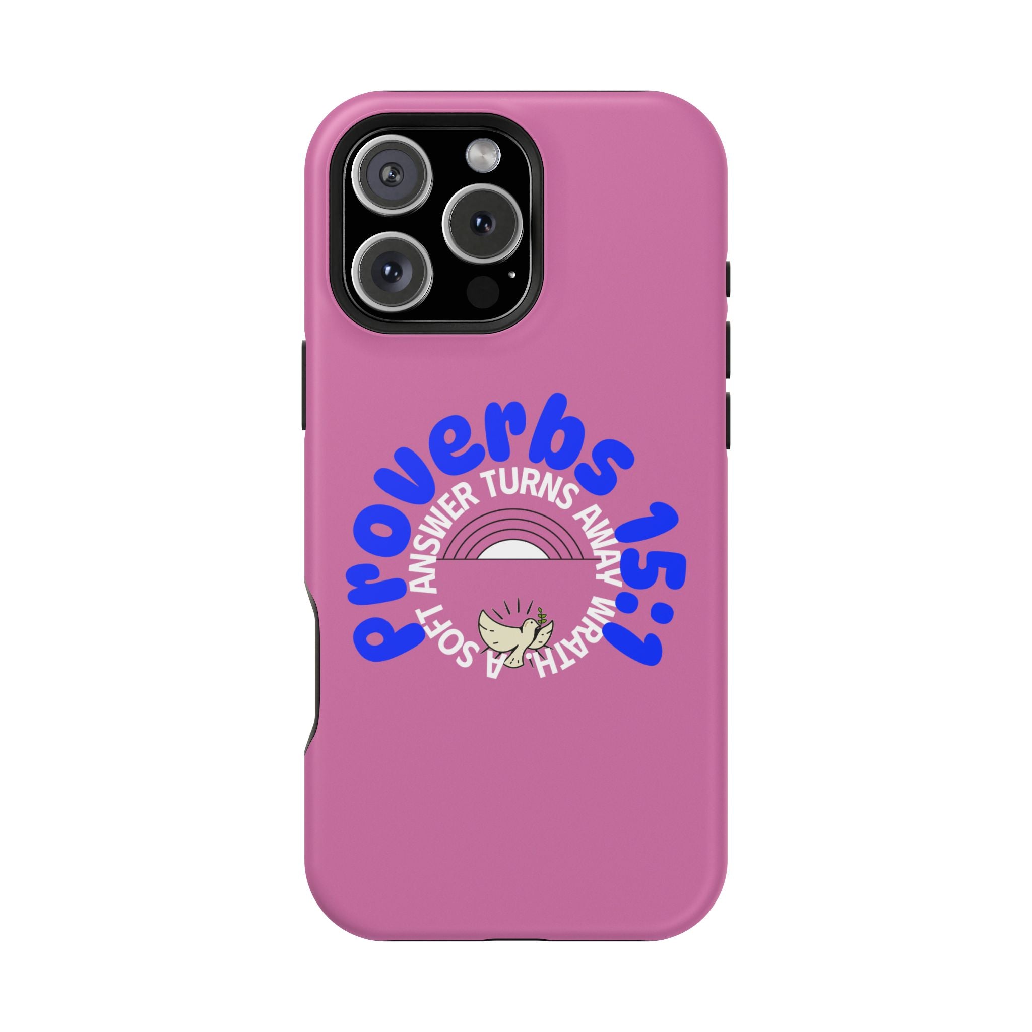 Stylish Magnetic Phone Case Proverbs verse Christian theme - Perfect Gift for Friends, Unique Phone Accessories, Trendy Cases for Her, Personalized Mobile Covers, [...]