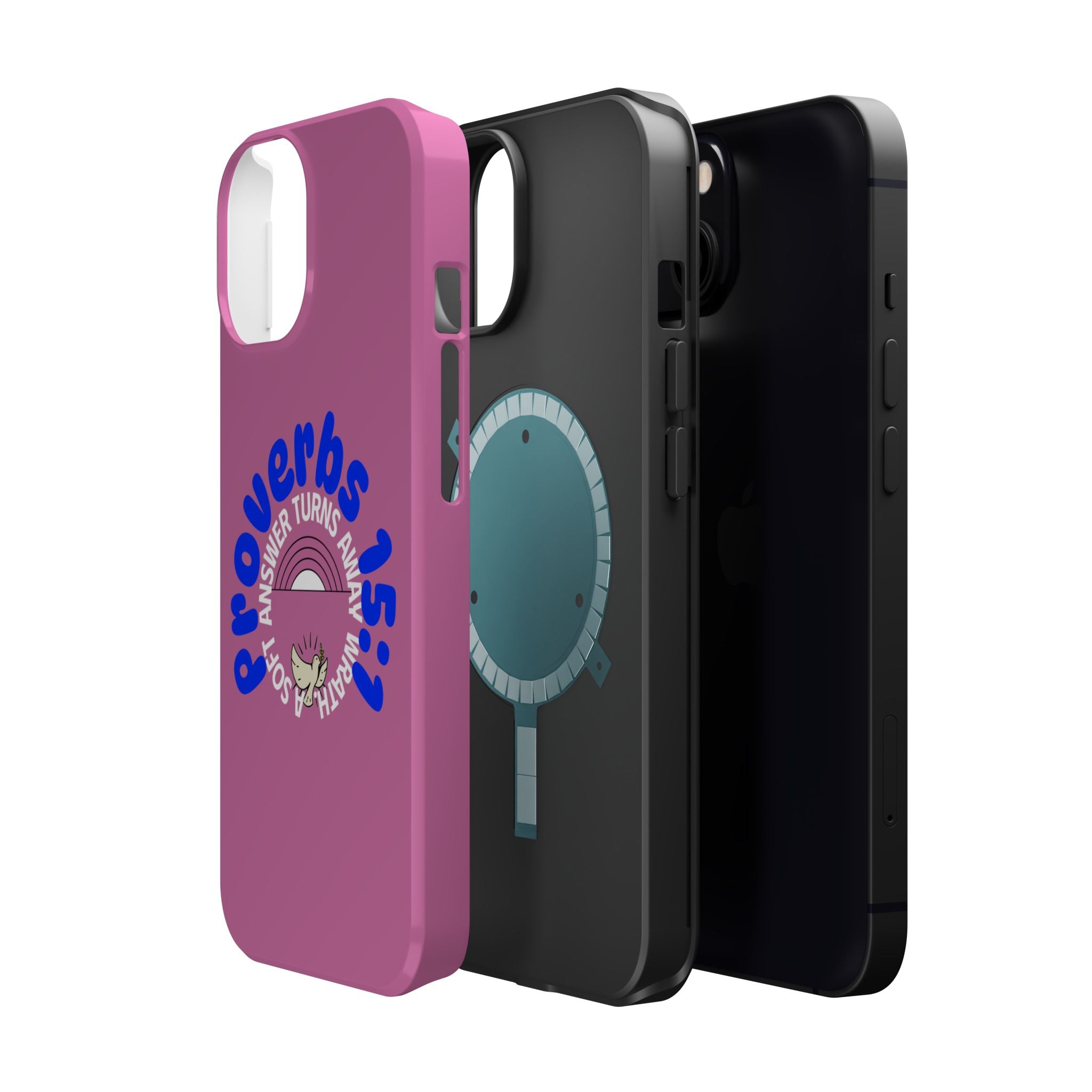 Stylish Magnetic Phone Case Proverbs verse Christian theme - Perfect Gift for Friends, Unique Phone Accessories, Trendy Cases for Her, Personalized Mobile Covers, [...]