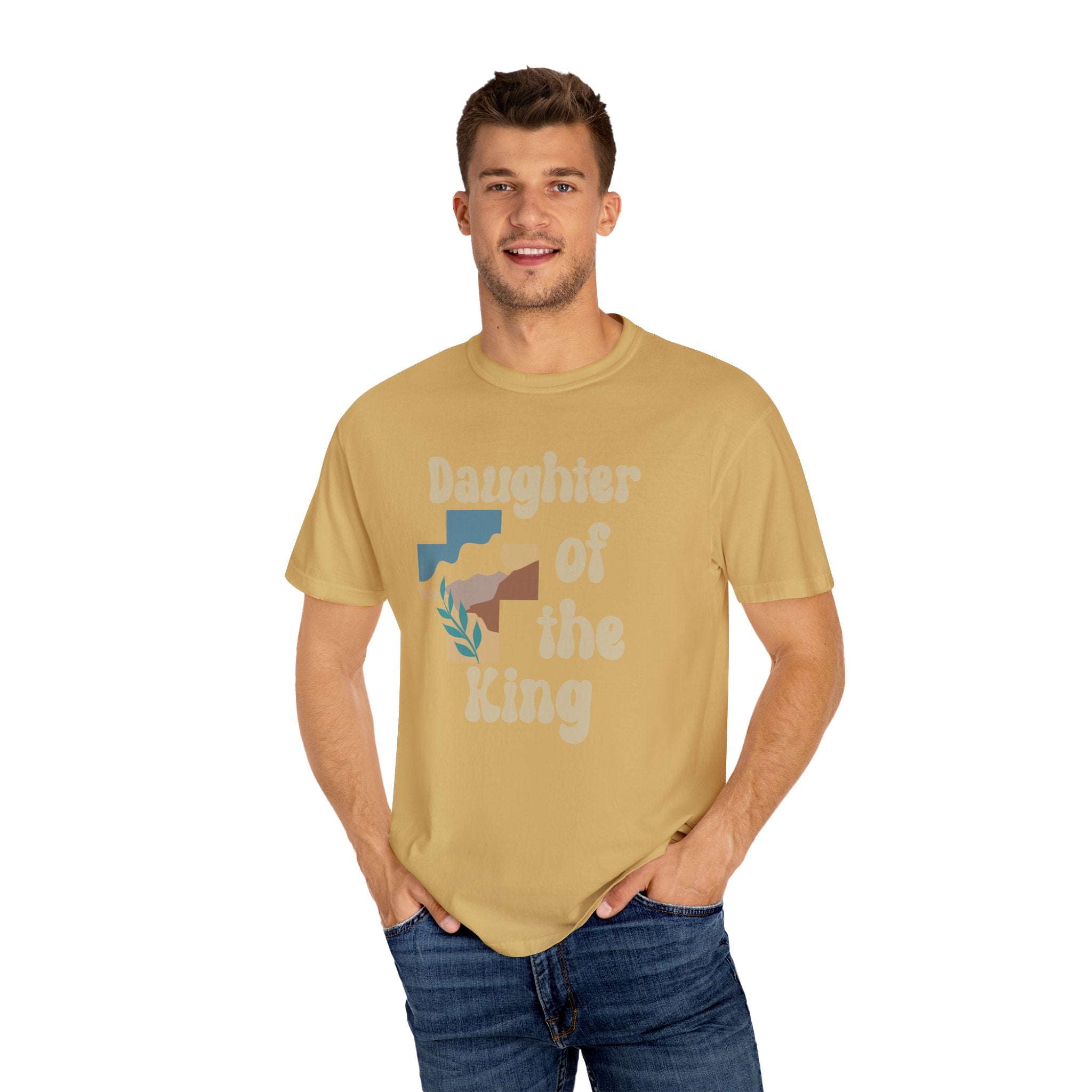 Daughter of the King T-Shirt, Faith-Based Unisex Tee, Spiritual Gift, Encouragement Shirt, Casual Christian Apparel